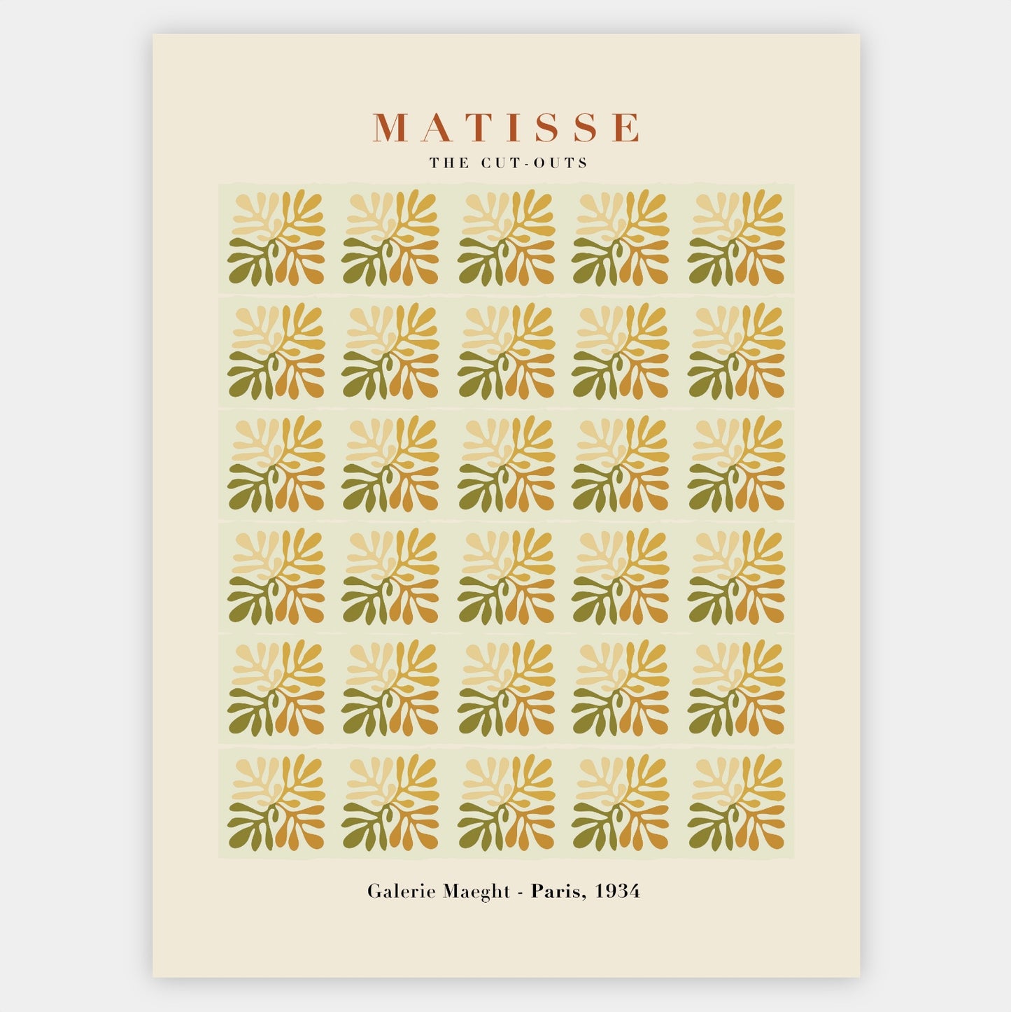 Plakát Cut Outs 1934 | Henri Matisse