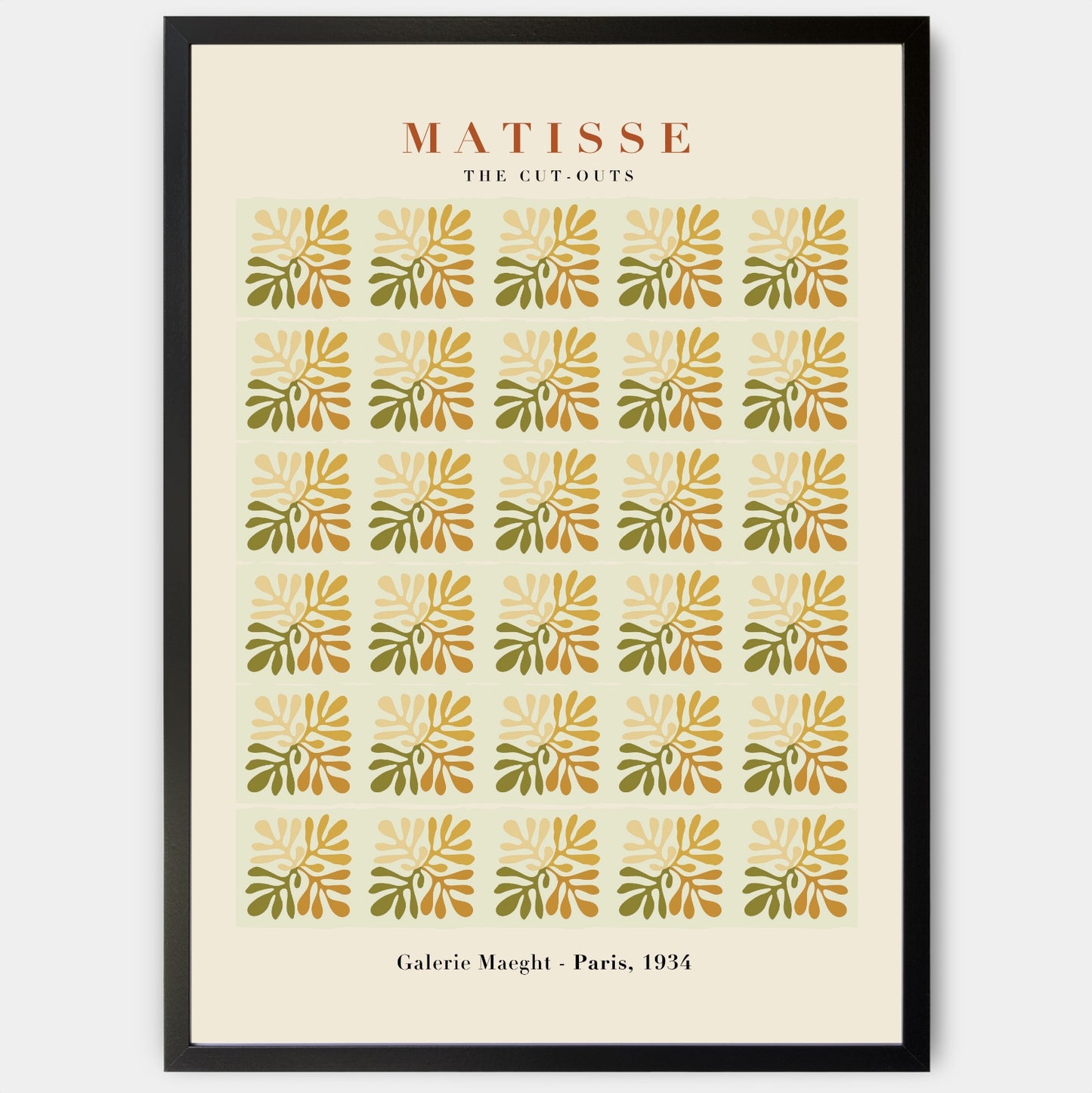 Plakát Cut Outs 1934 | Henri Matisse