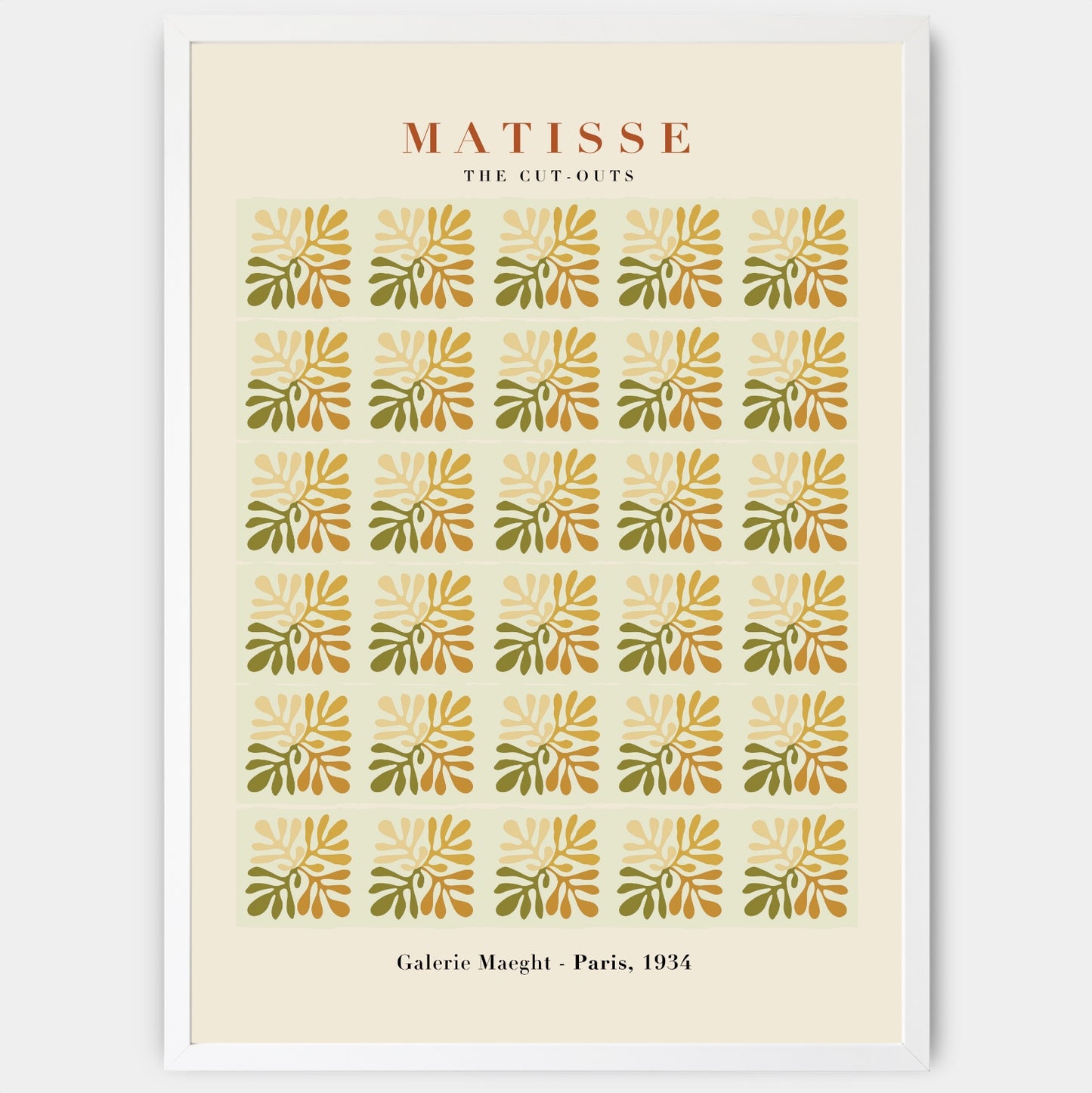 Plakát Cut Outs 1934 | Henri Matisse