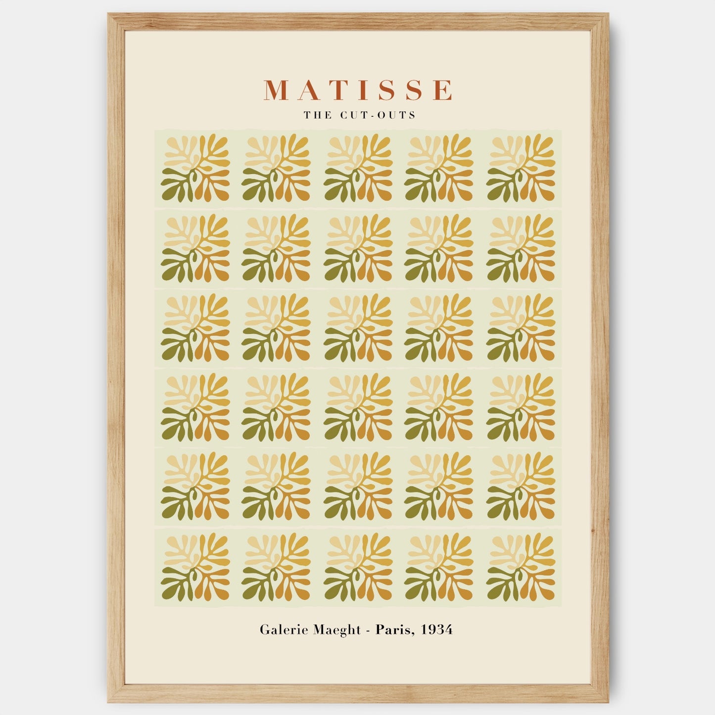 Plakát Cut Outs 1934 | Henri Matisse