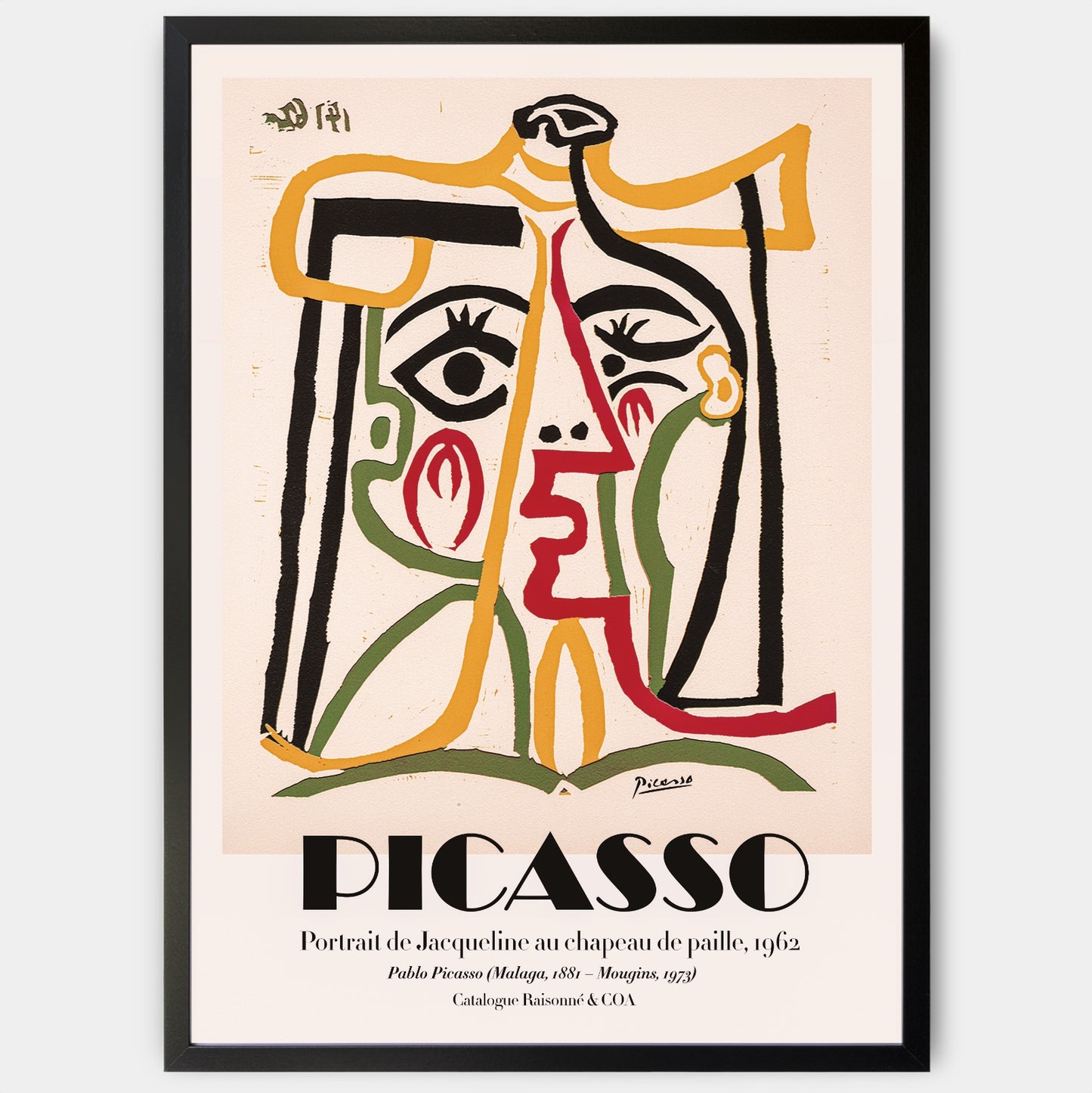 Poster Female Portrait | Pablo Picasso