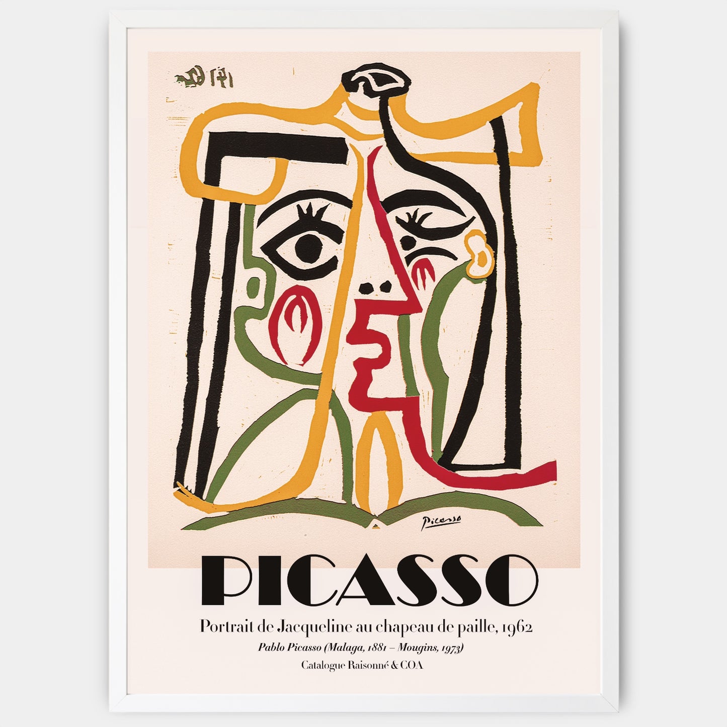 Poster Female Portrait | Pablo Picasso