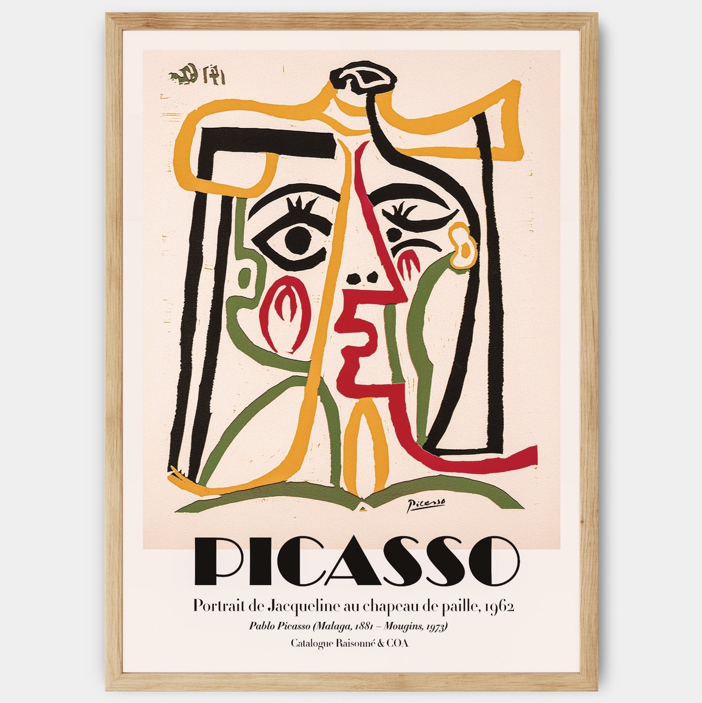 Poster Female Portrait | Pablo Picasso