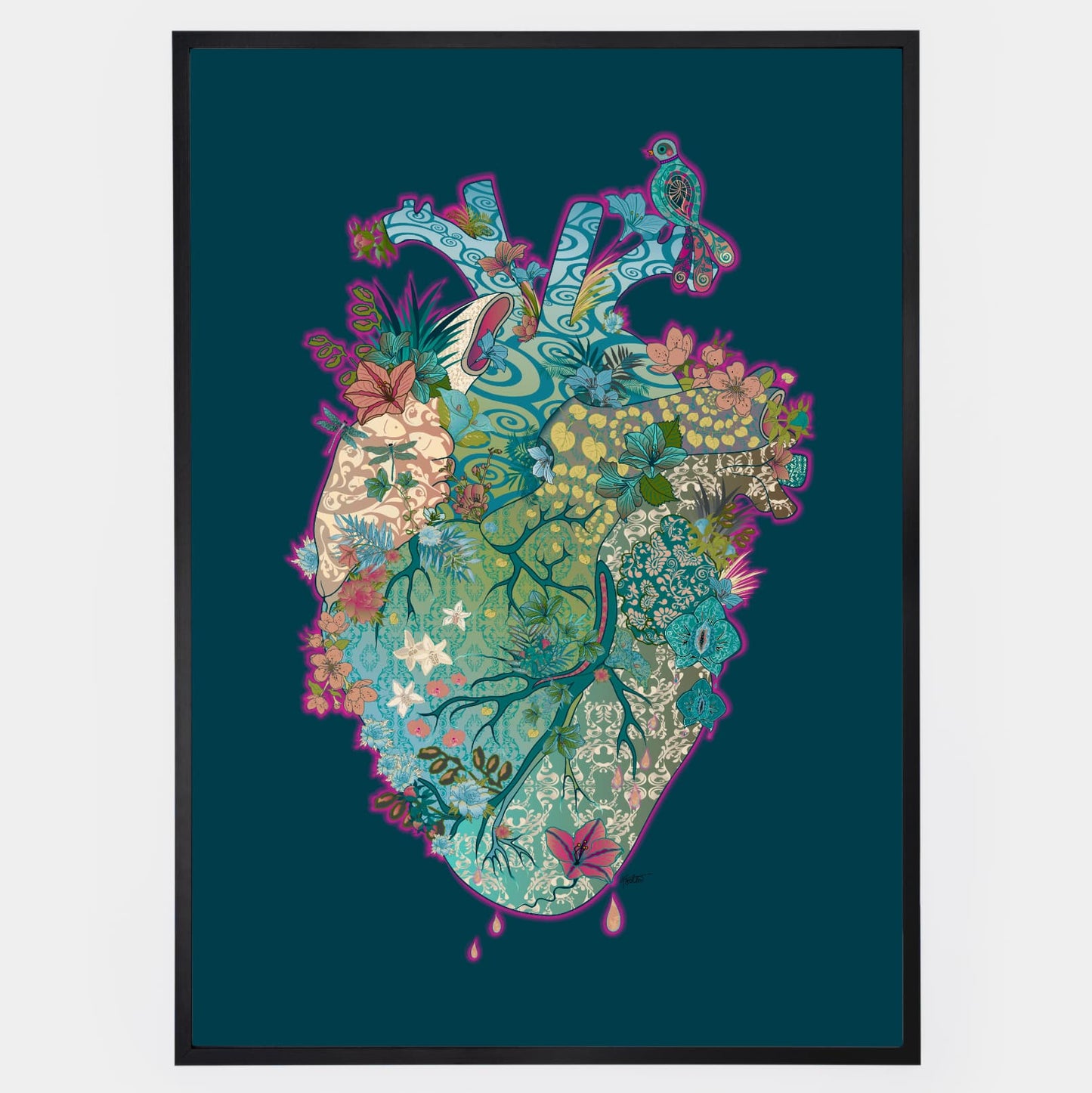 Art print "Srdce odvahy"