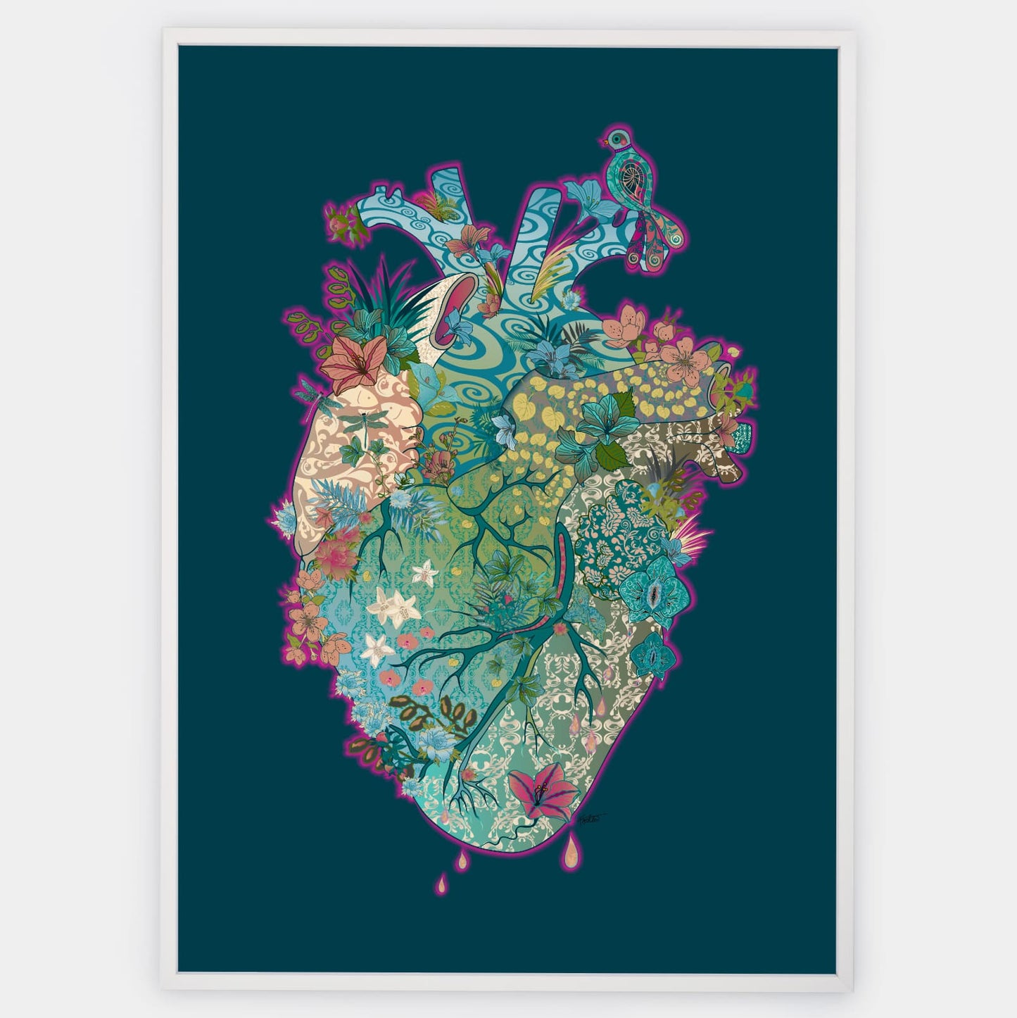 Art print "Srdce odvahy"