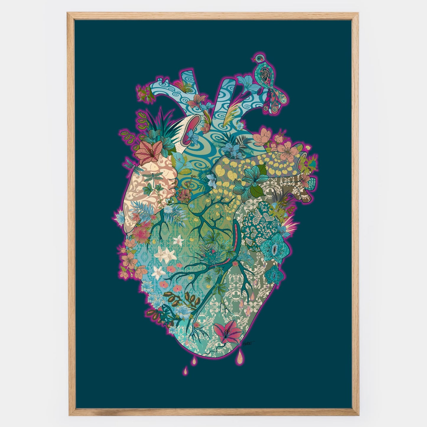 Art print "Srdce odvahy"