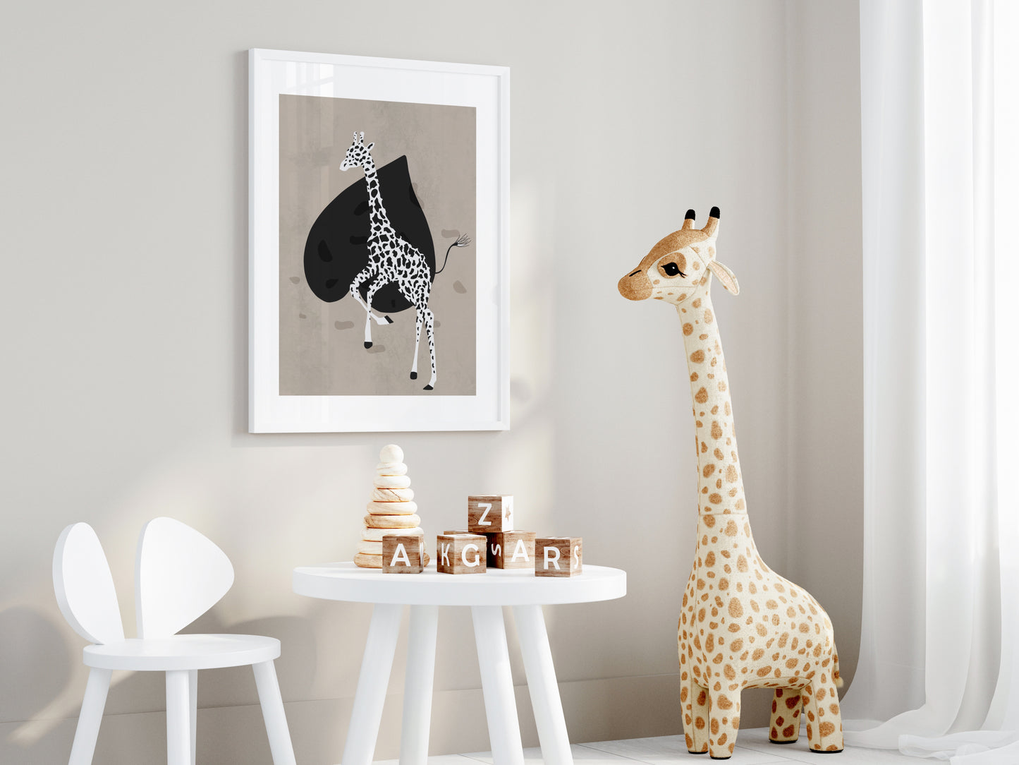 Giraffe Poster