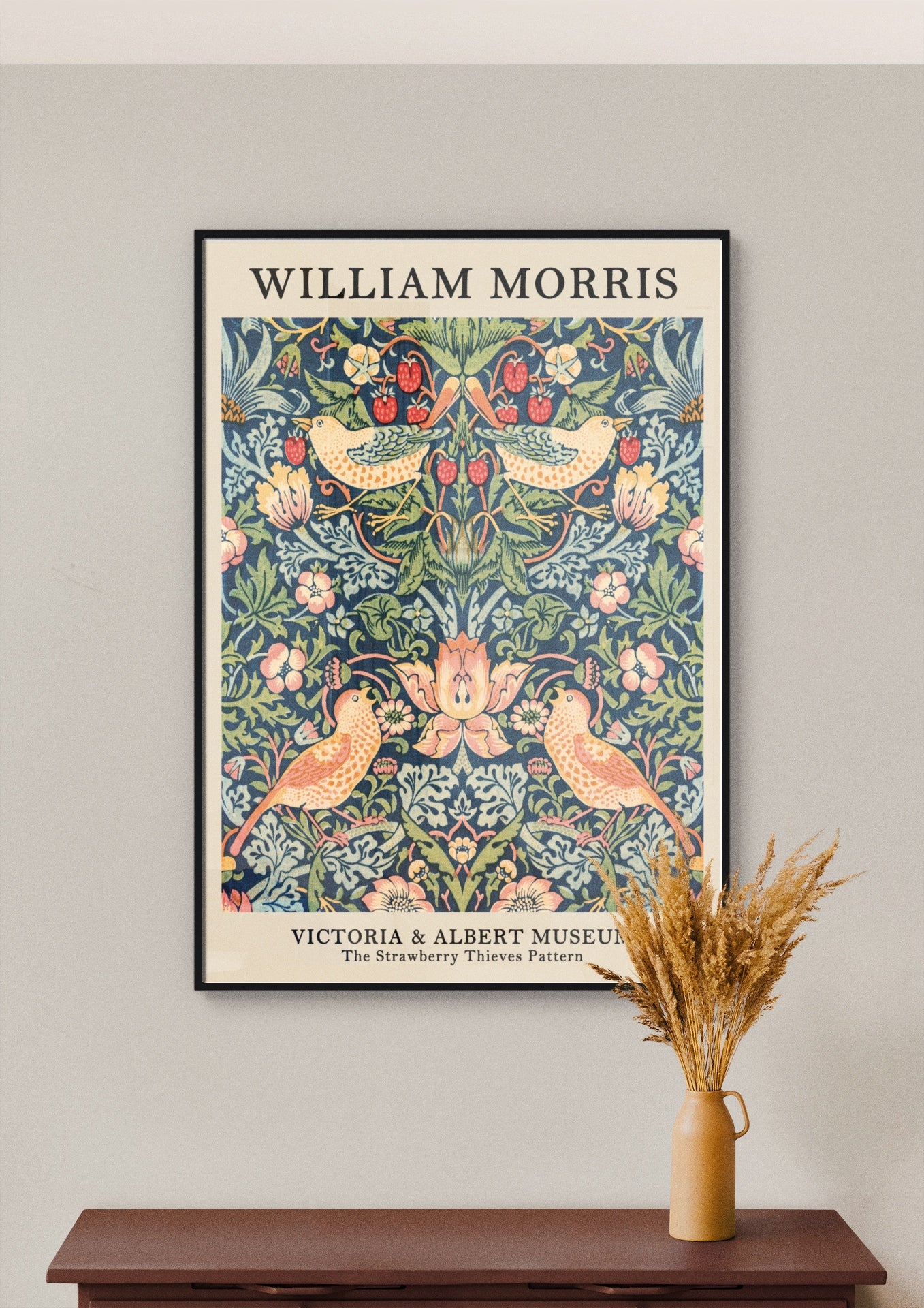 Plakát The Strawberry Thieves Pattern | William Morris