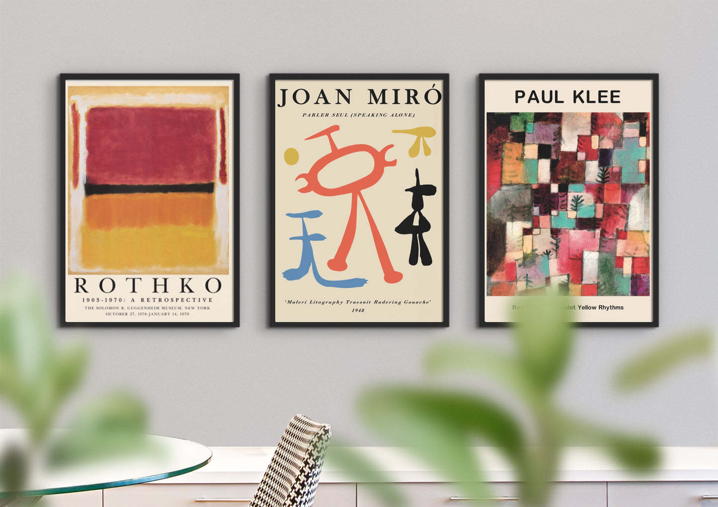Plakát A Retrospective | Mark Rothko