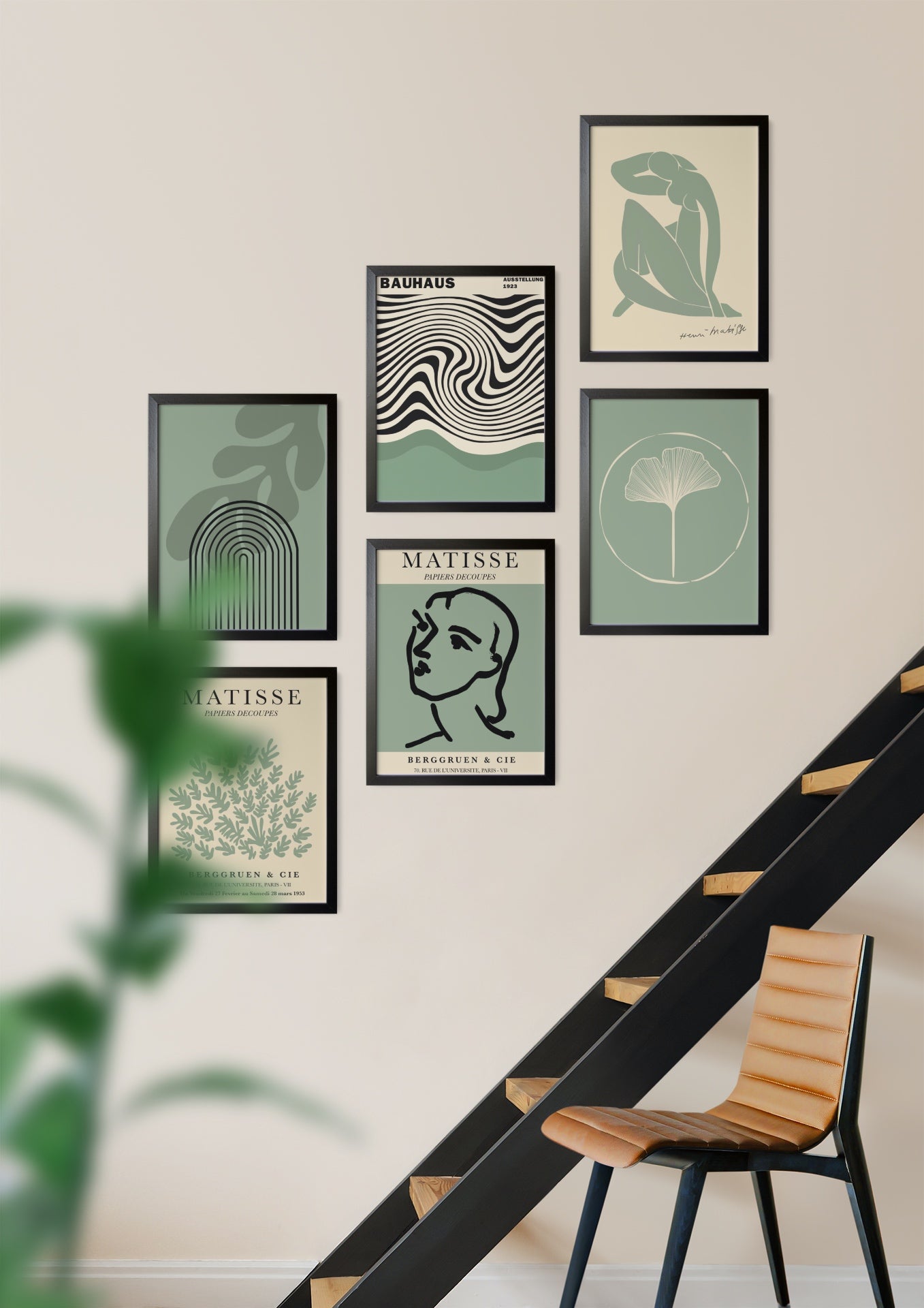 Plakát Head in Green | Matisse
