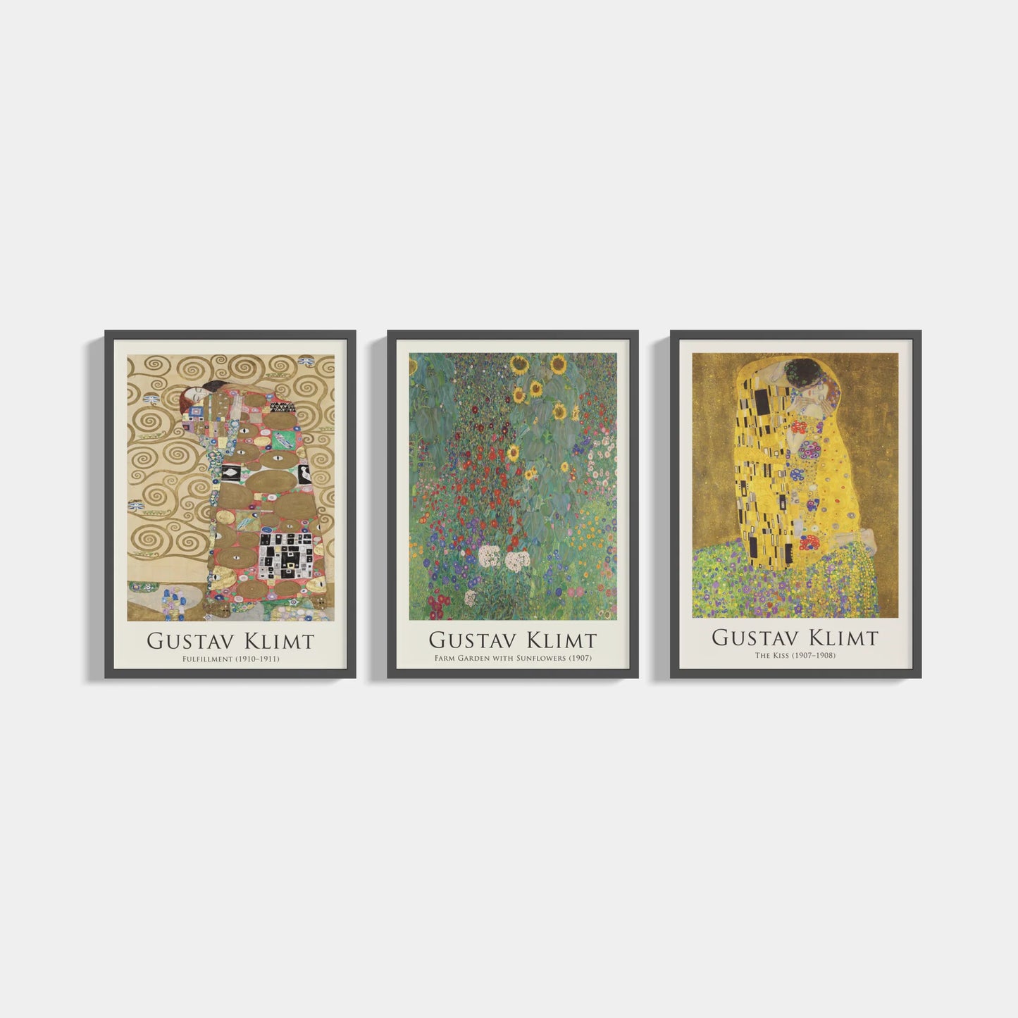 Sestava 3 plakátů Klimt