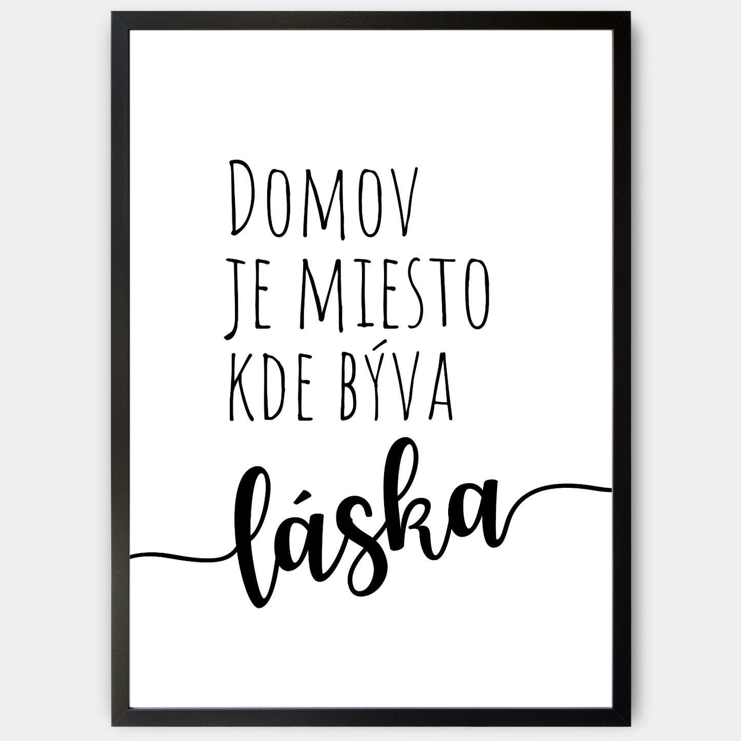 Plagát Domov