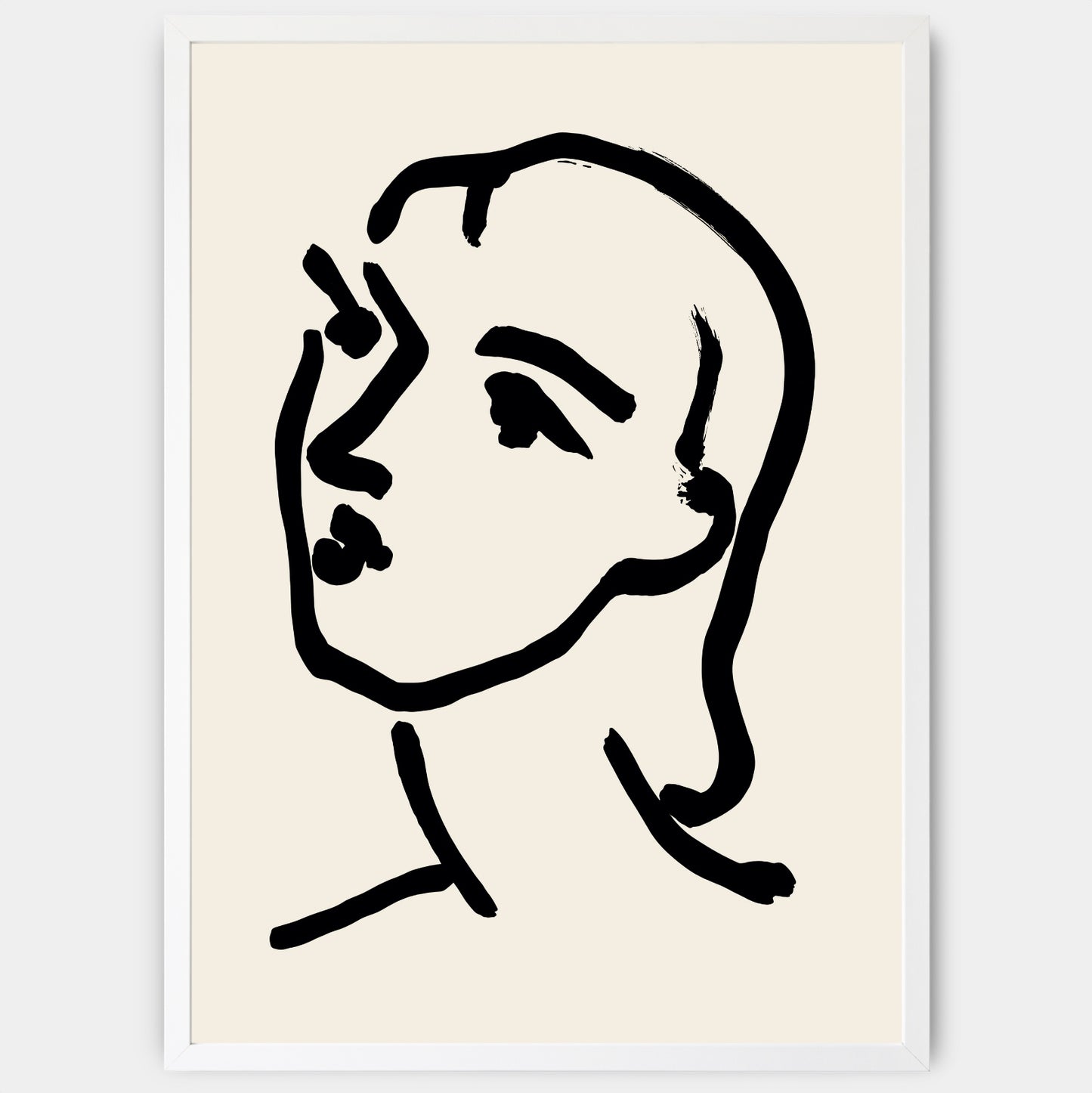 Plagát Head in Black | Matisse