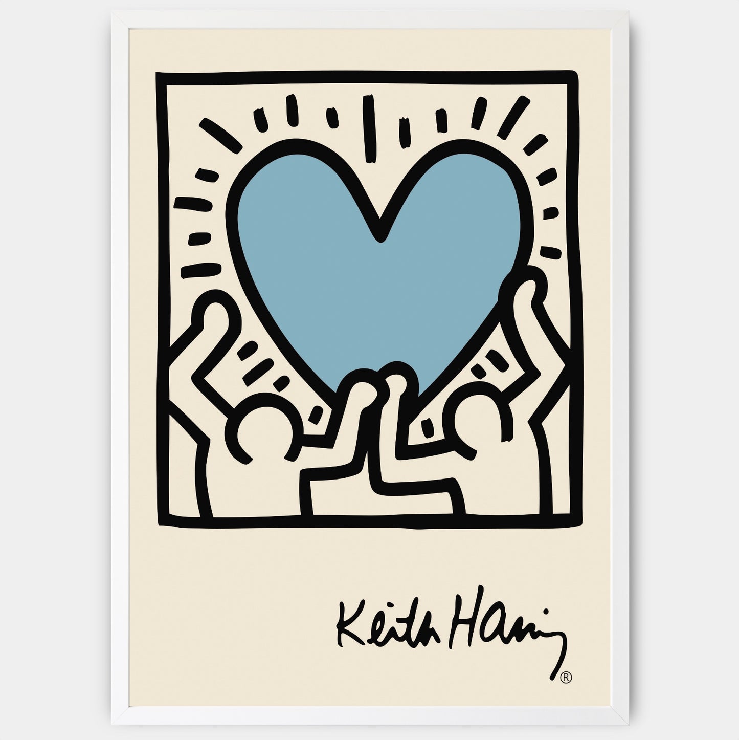 Plagát Love | Keith Haring