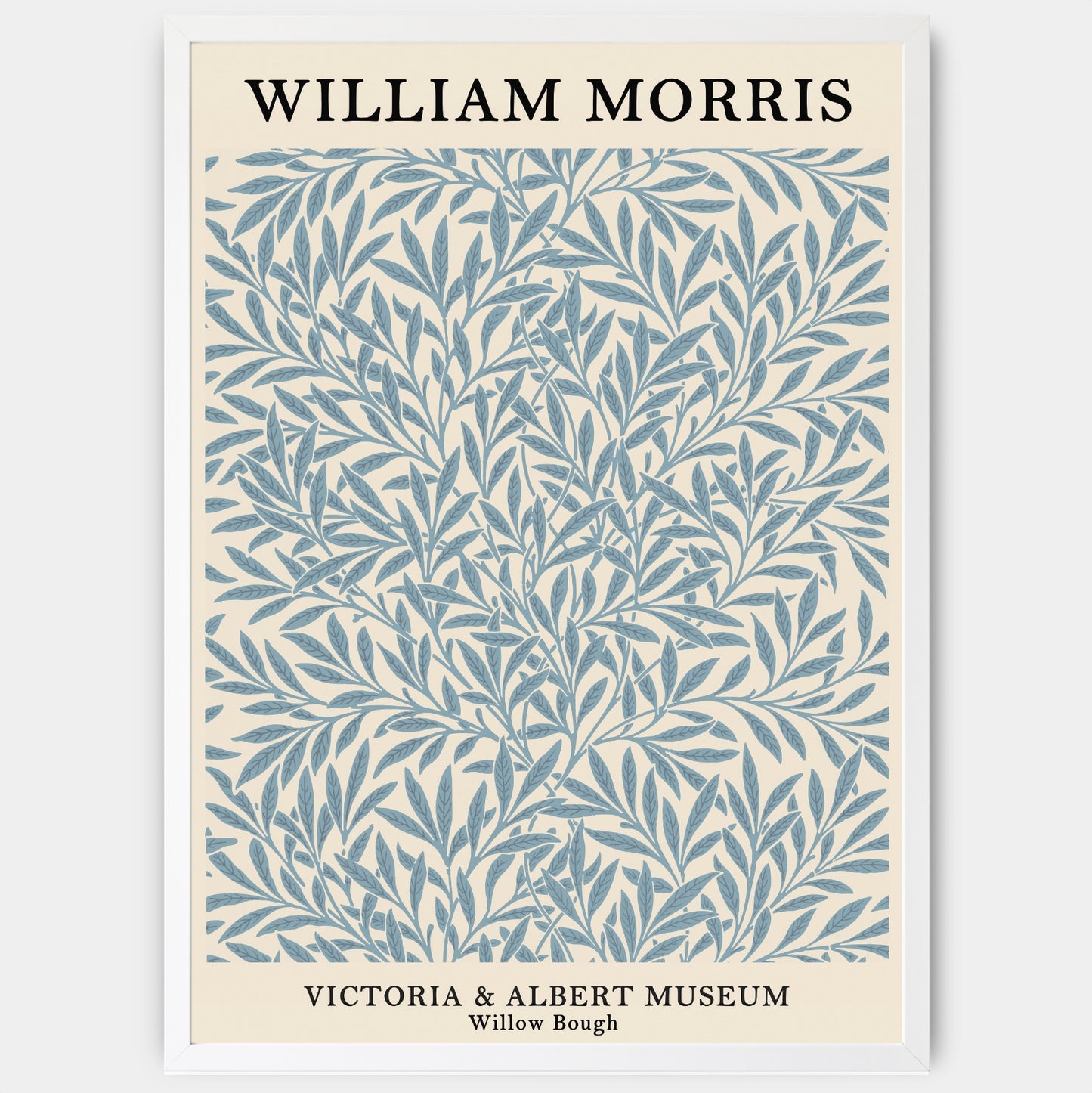 Plagát Willow Bough in Blue | William Morris