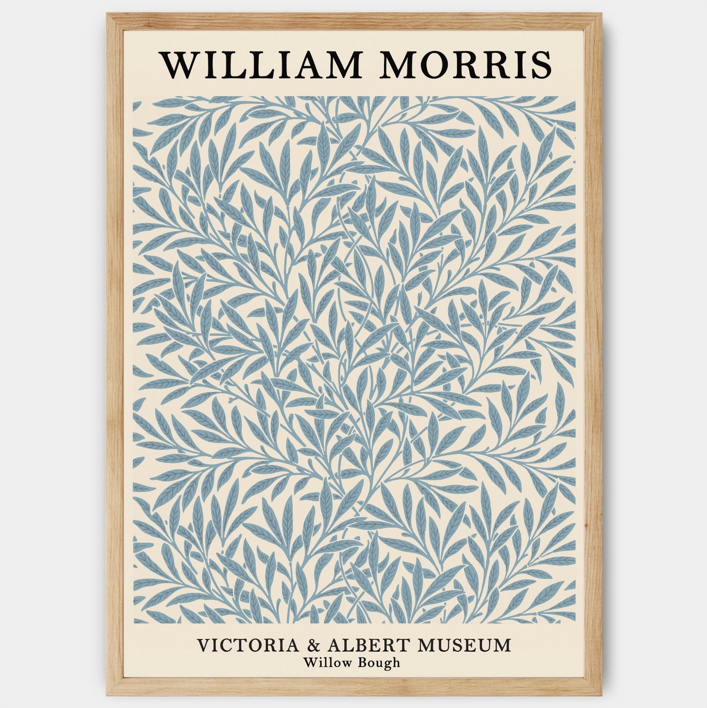 Plagát Willow Bough in Blue | William Morris