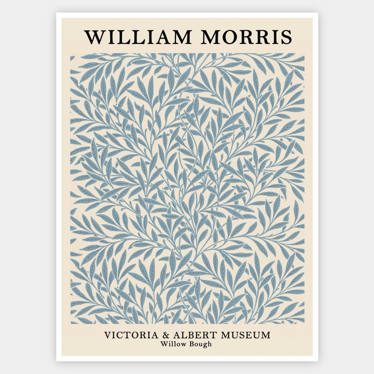 Plagát Willow Bough in Blue | William Morris