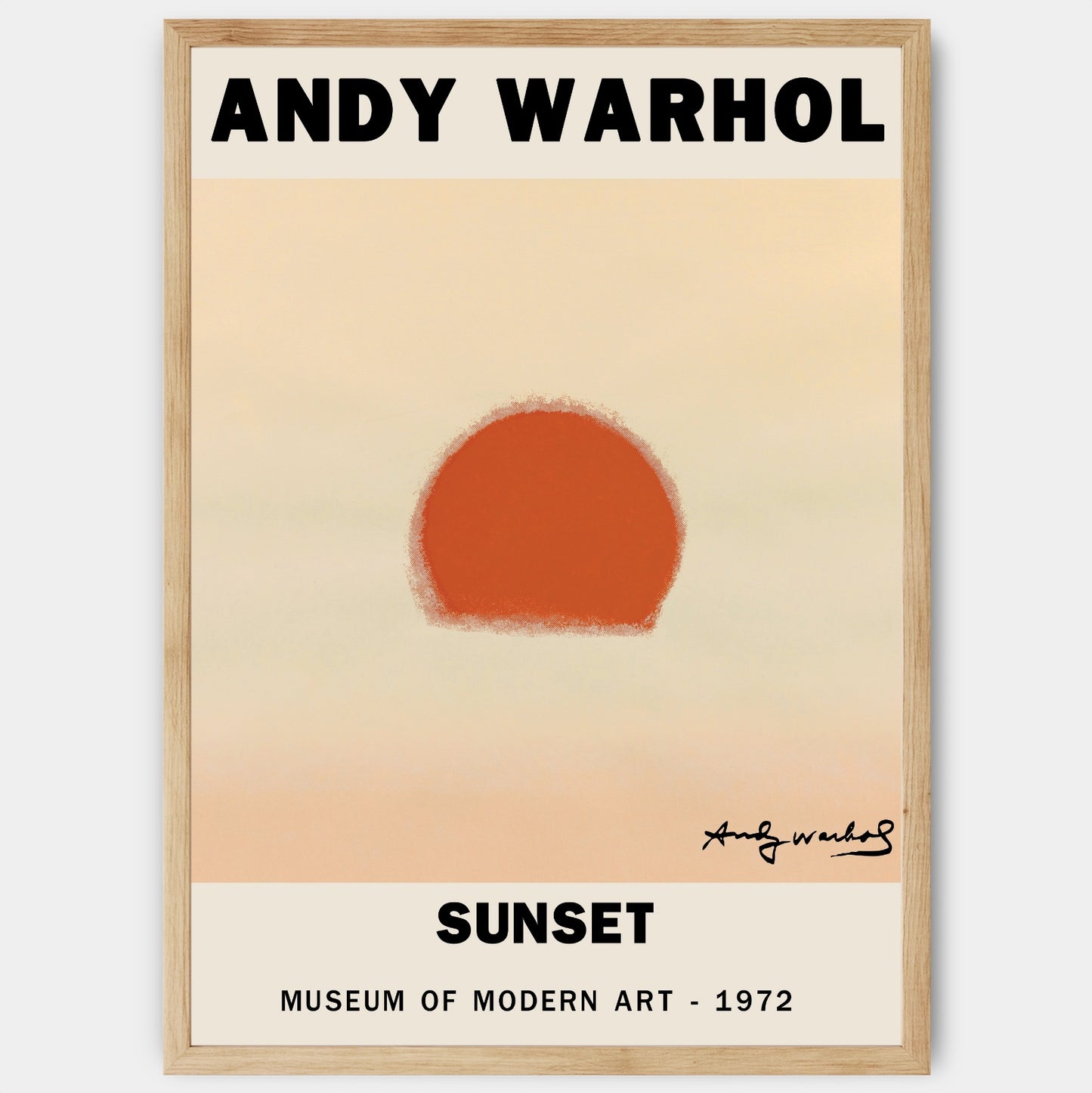 Plagát Sunset | Andy Warhol