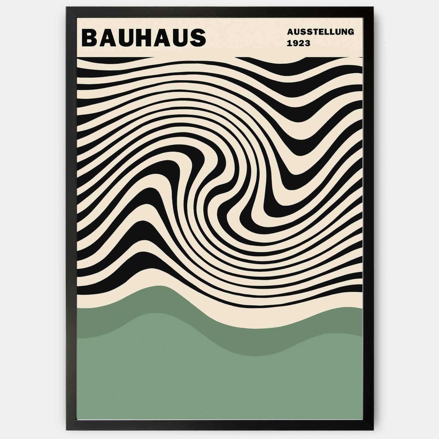 Plagát Bauhaus in Green