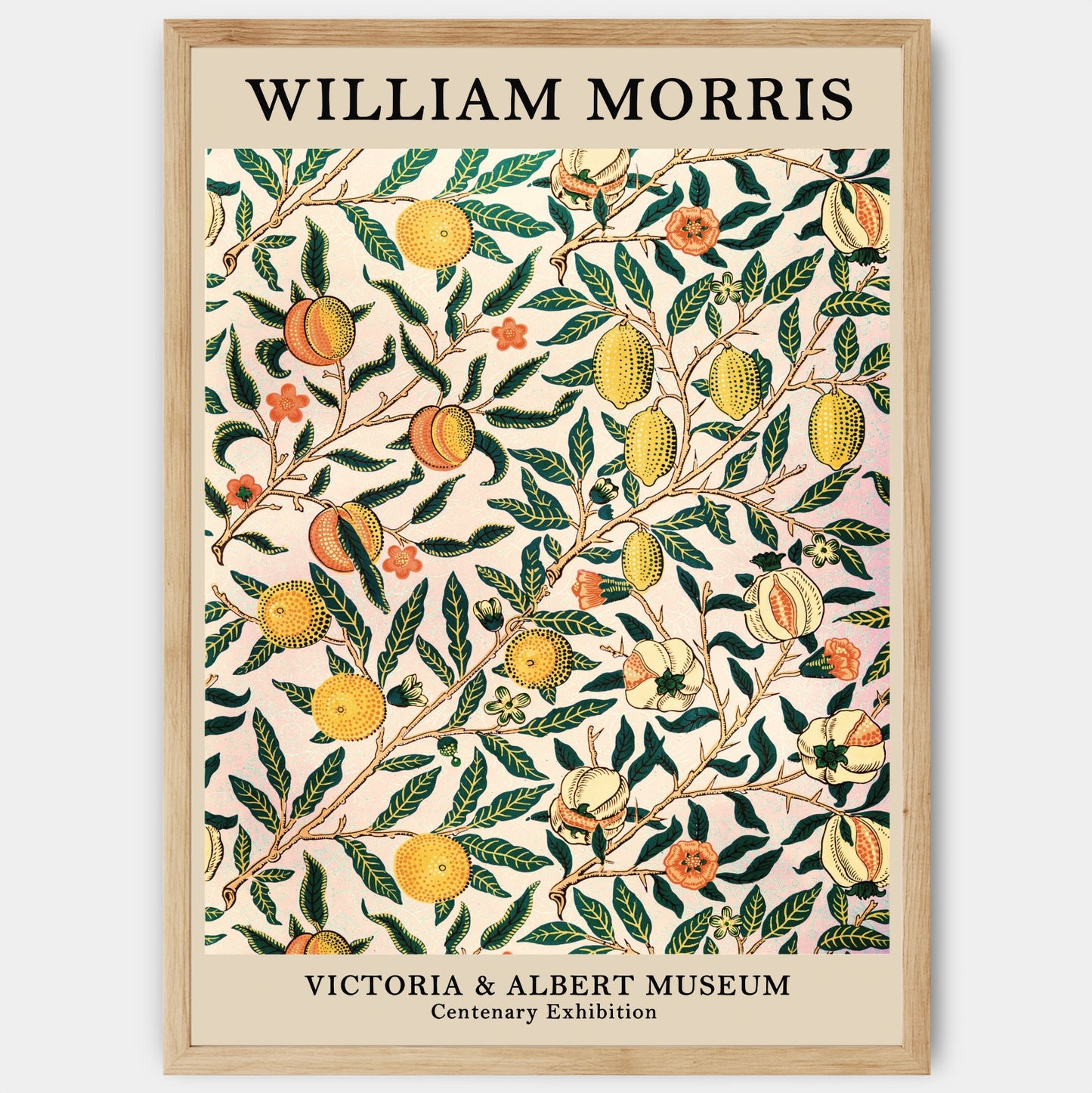 Plagát Centenary Exibition I. | William Morris