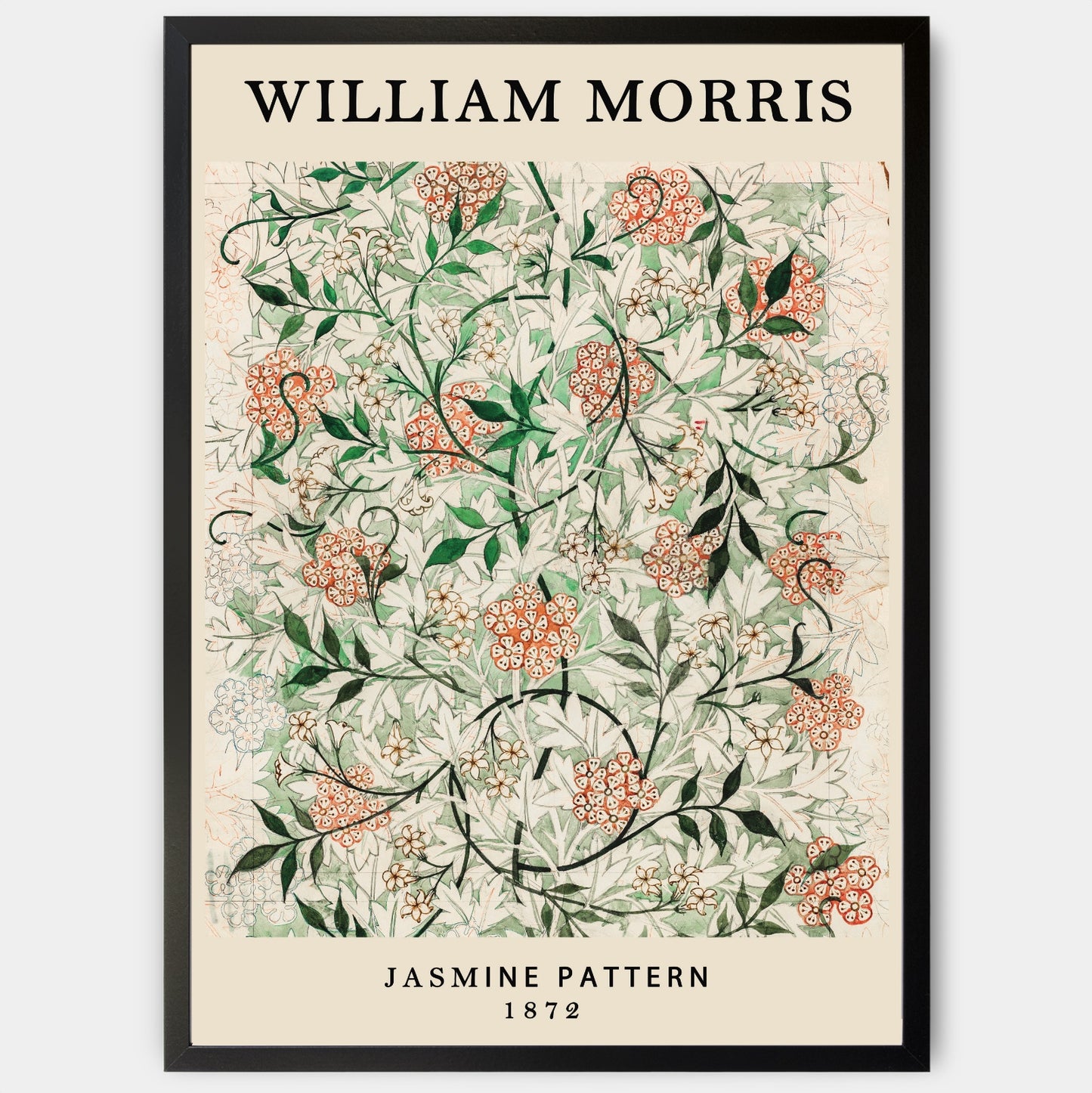 Plagát Jasmine Pattern | William Morris