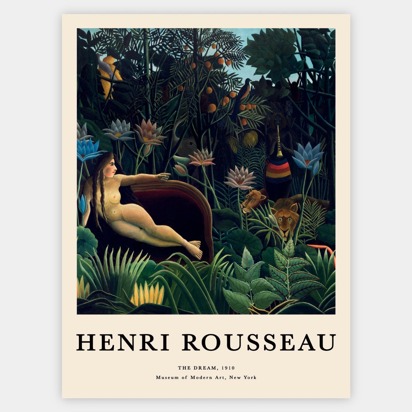 Plagát The Dream | Henri Rousseau