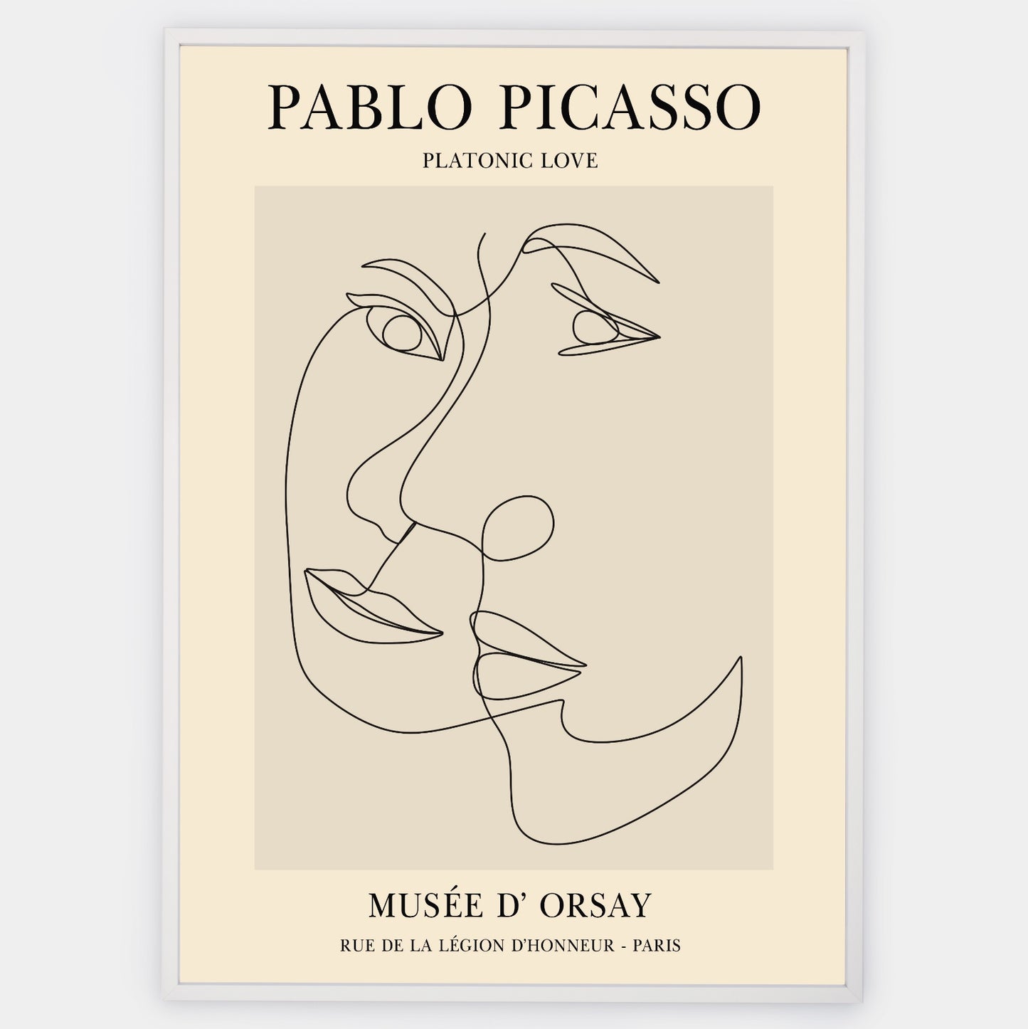 Plagát Platonic Love | Pablo Picasso