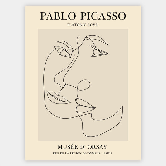 Plakát Platonic Love | Pablo Picasso