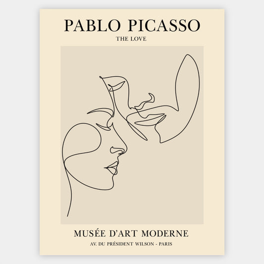 Plakát The Love | Pablo Picasso