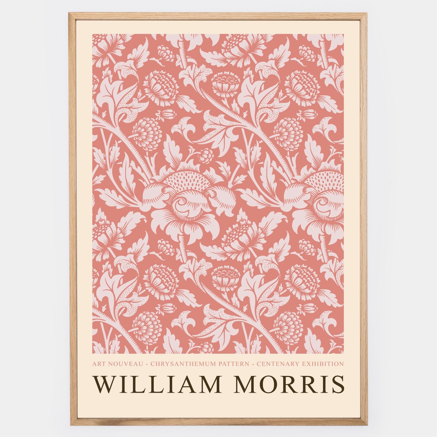 Plagát Chrysanthemum Pattern | William Morris