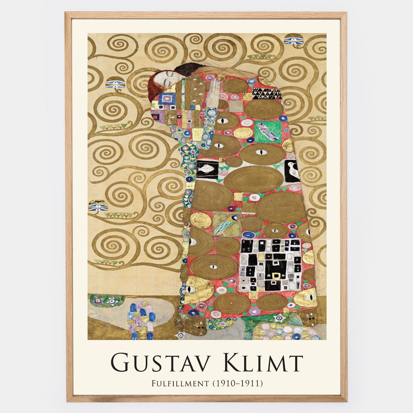 Plagát Fulfillment | Gustav Klimt