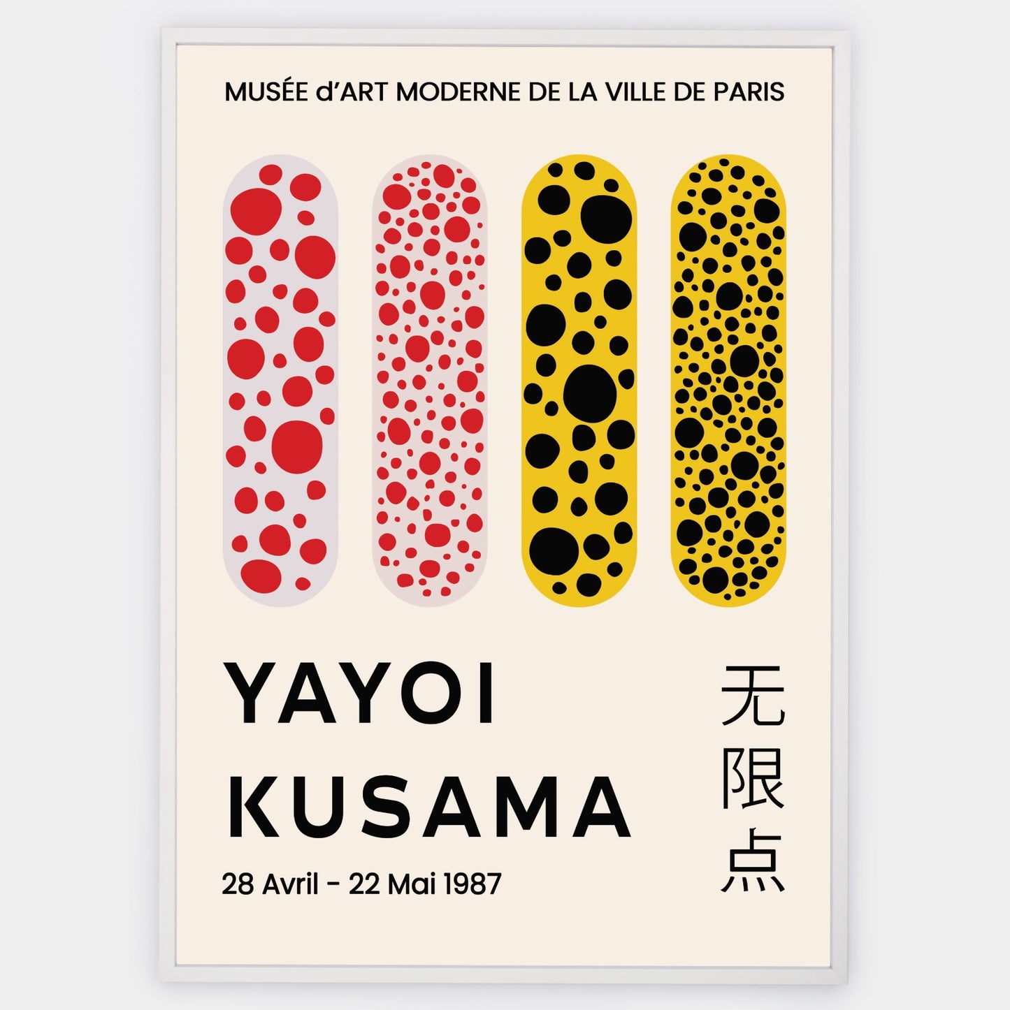 Plagát Four Lines | Yayoi Kusama