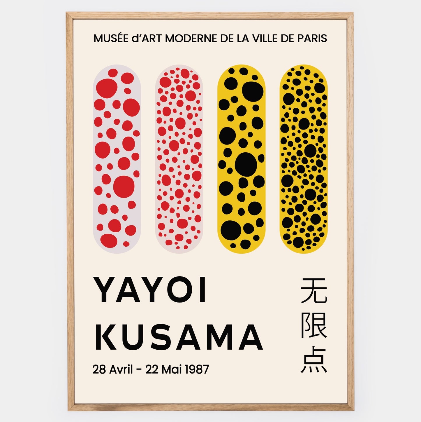 Plagát Four Lines | Yayoi Kusama