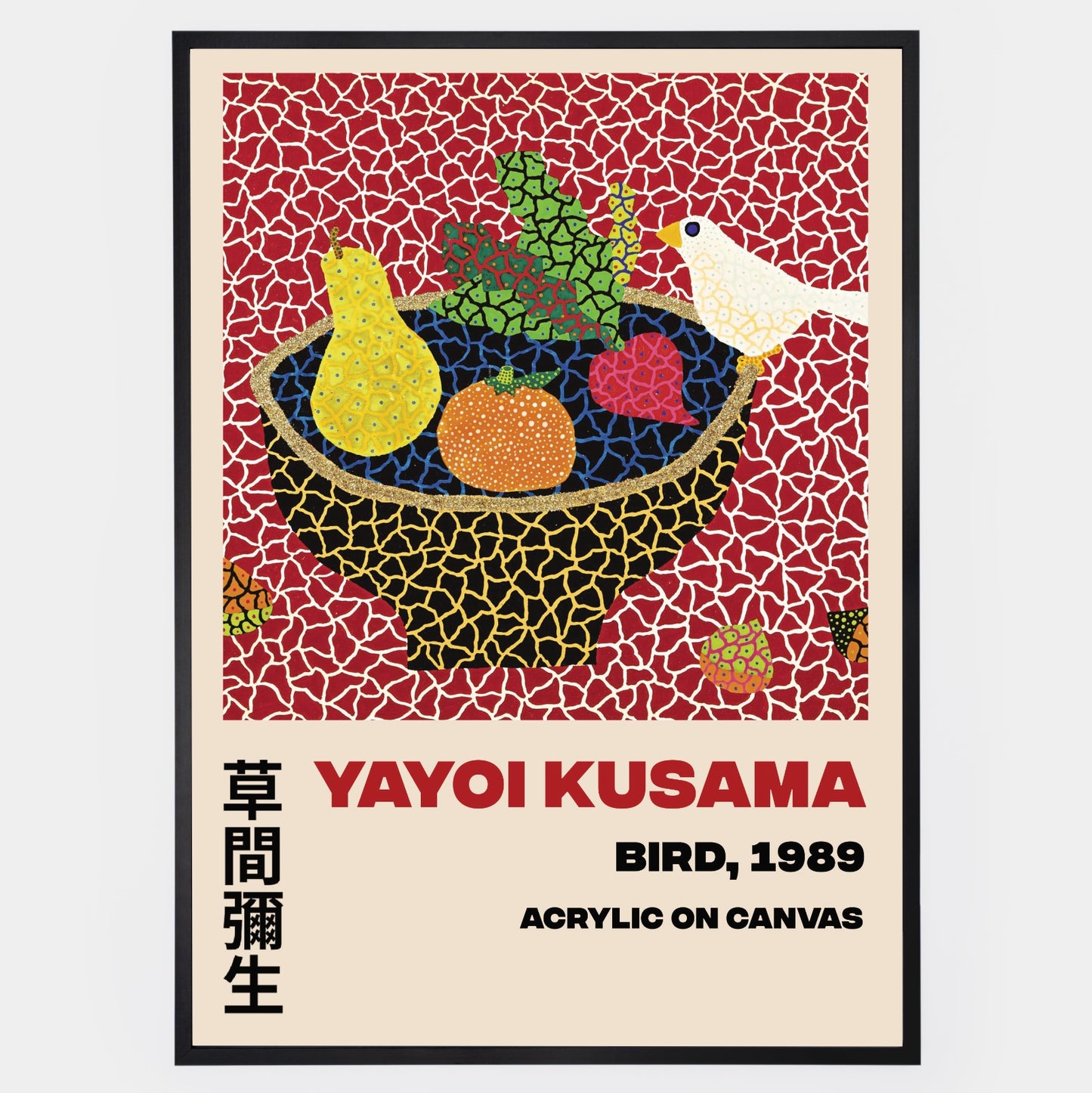 Plagát Bird | Yayoi Kusama