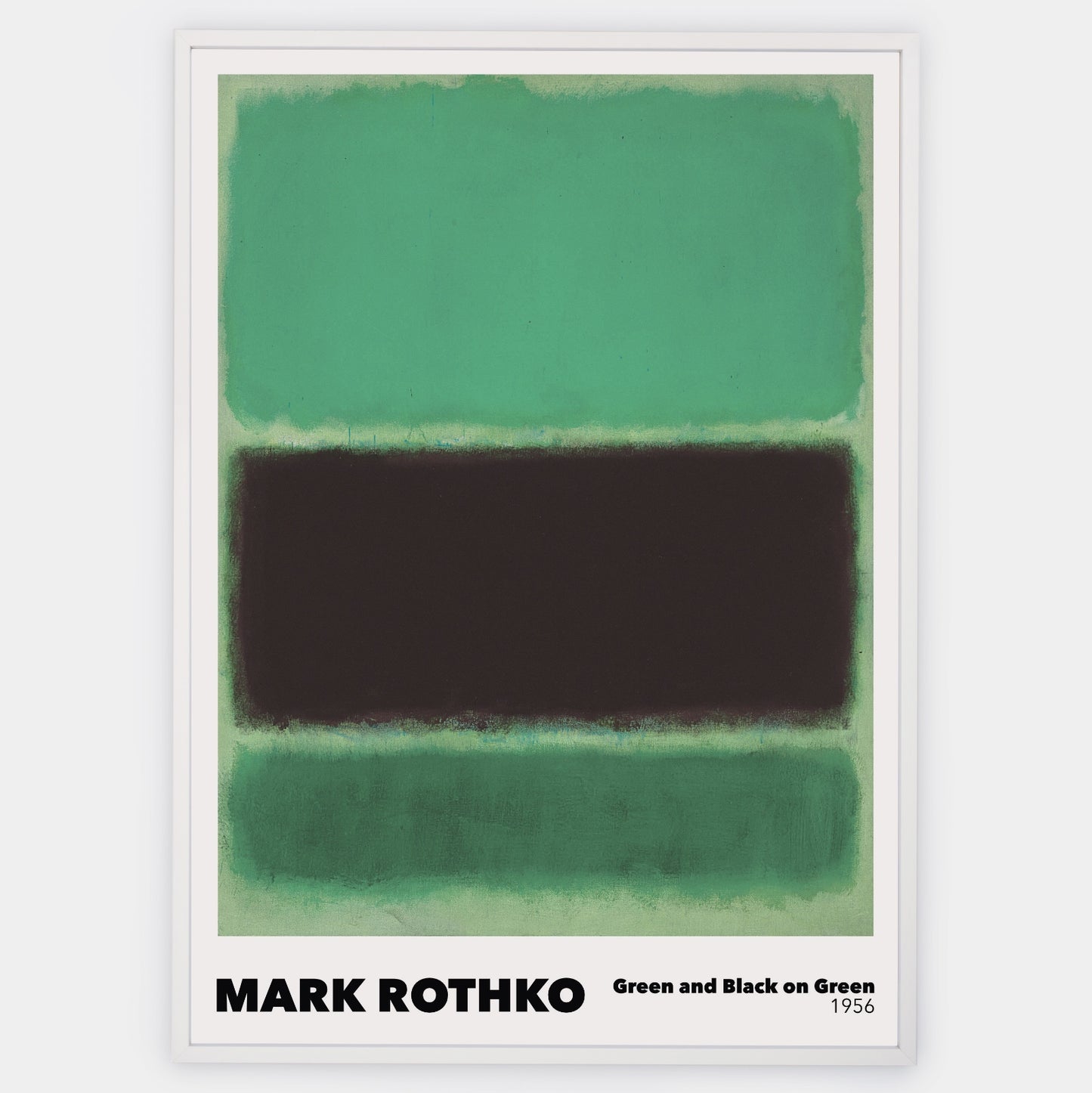 Plagát Green and Black on Green | Mark Rothko