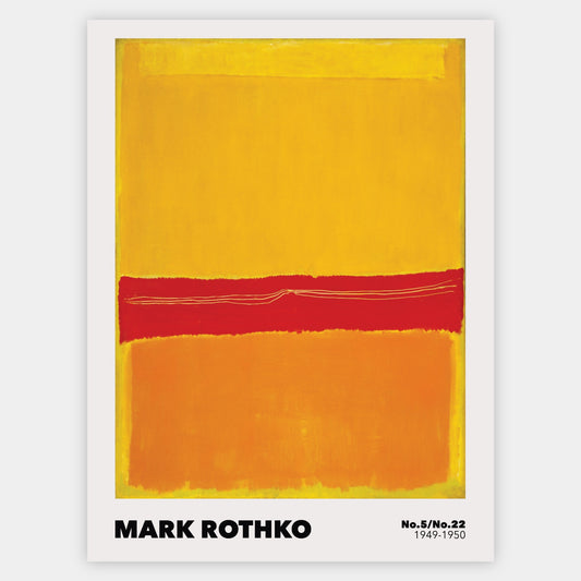 Plagát No.5/No.22 | Mark Rothko