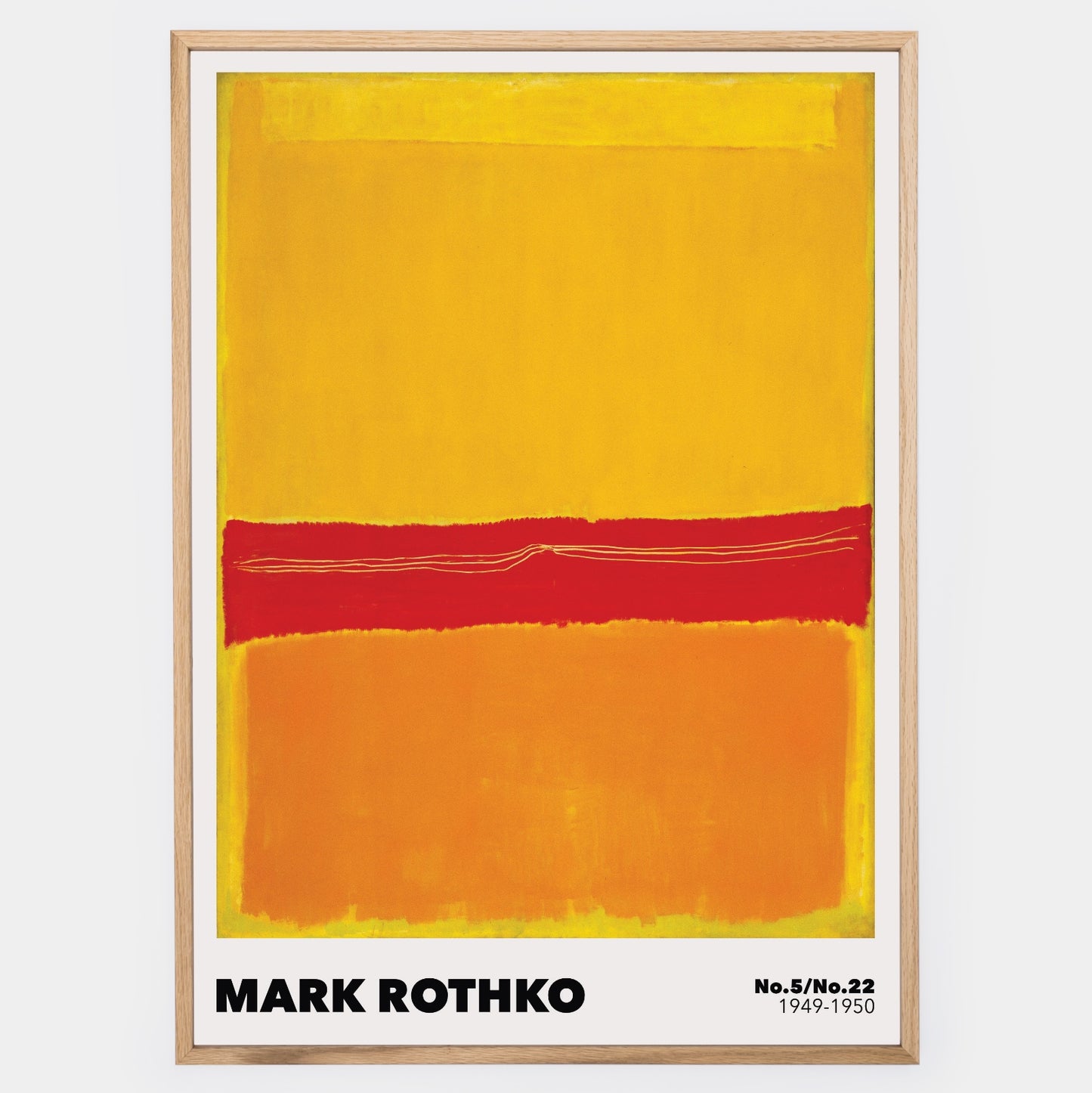 Plagát No.5/No.22 | Mark Rothko