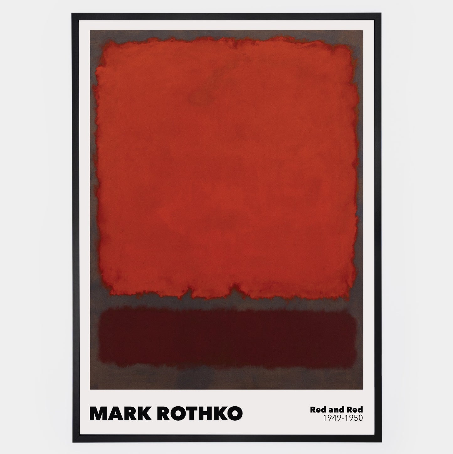 Plagát Orange, Red and Red | Mark Rothko