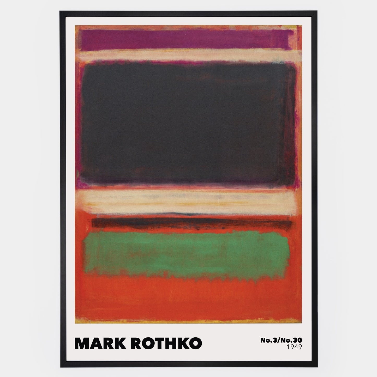 Plagát No.3/No.13 | Mark Rothko