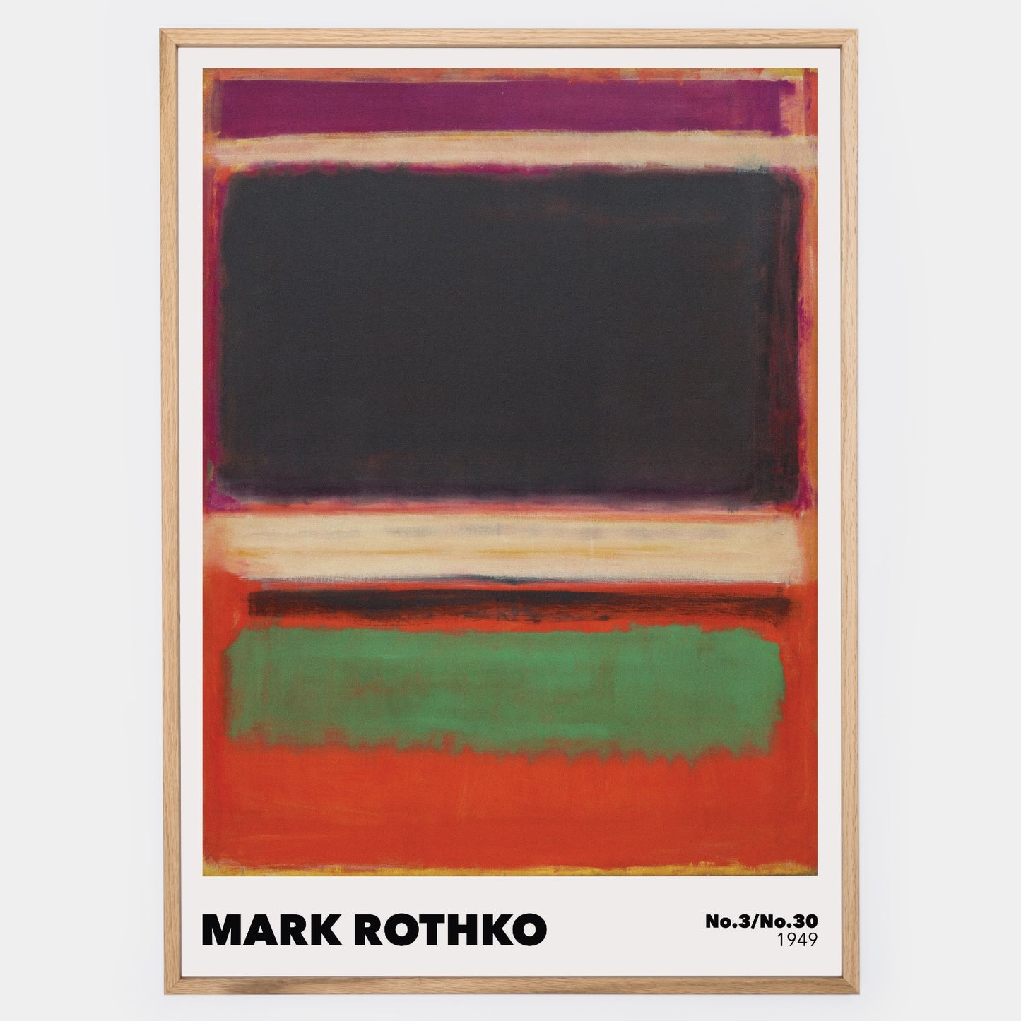 Plagát No.3/No.13 | Mark Rothko