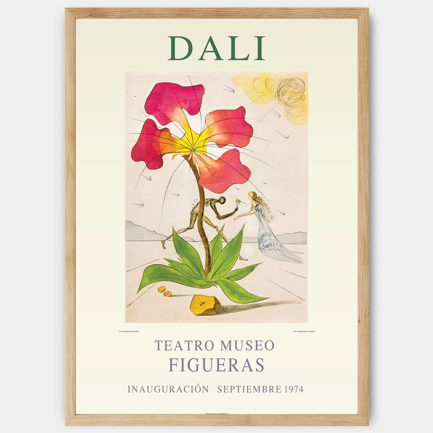 Plagát Teatro Museo Figueras | Salvador Dali