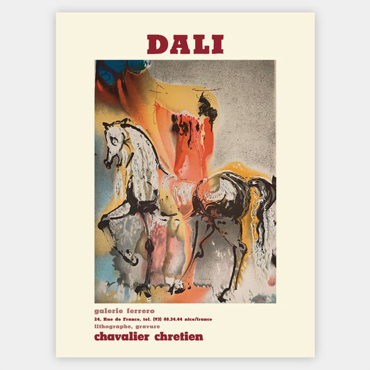 Plakát Chavalier Chretien | Salvador Dali