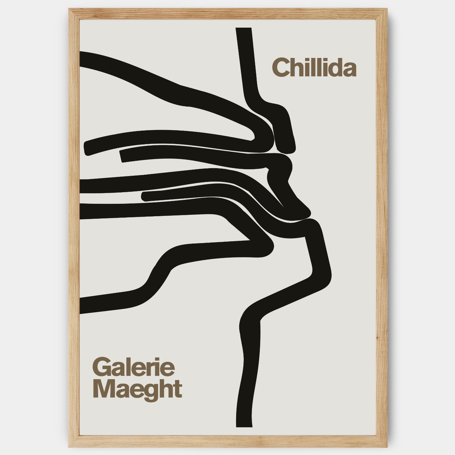 Plagát Galerie Maeght | Eduardo Chillida