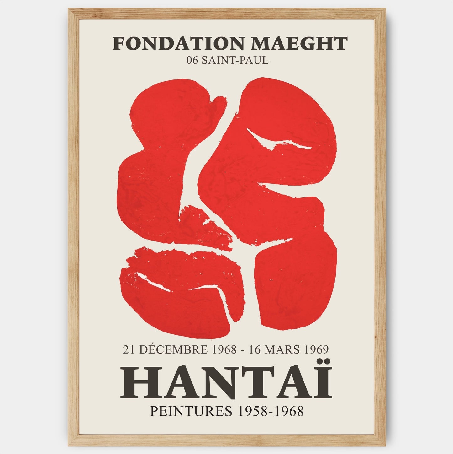 Plagát Fondation Maeght | Simon Hantai