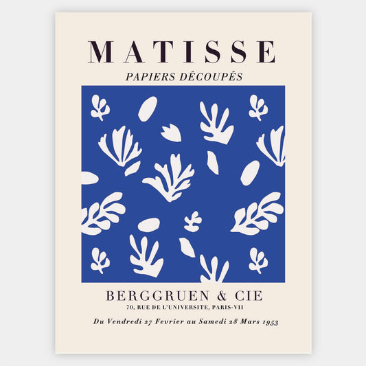 Plakát Papiers Découpés | Henri Matisse