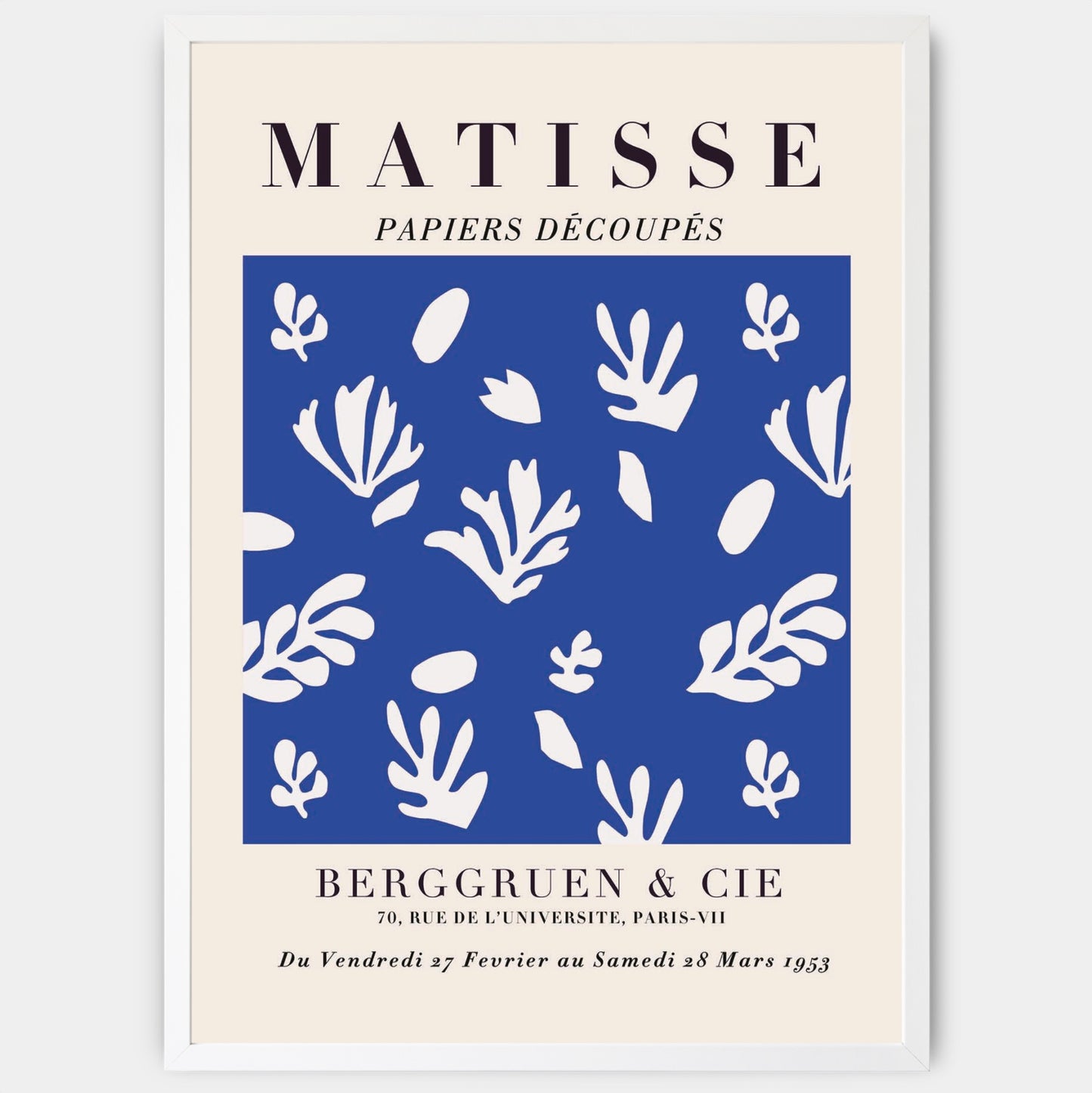 Plagát Papiers Découpés | Henri Matisse