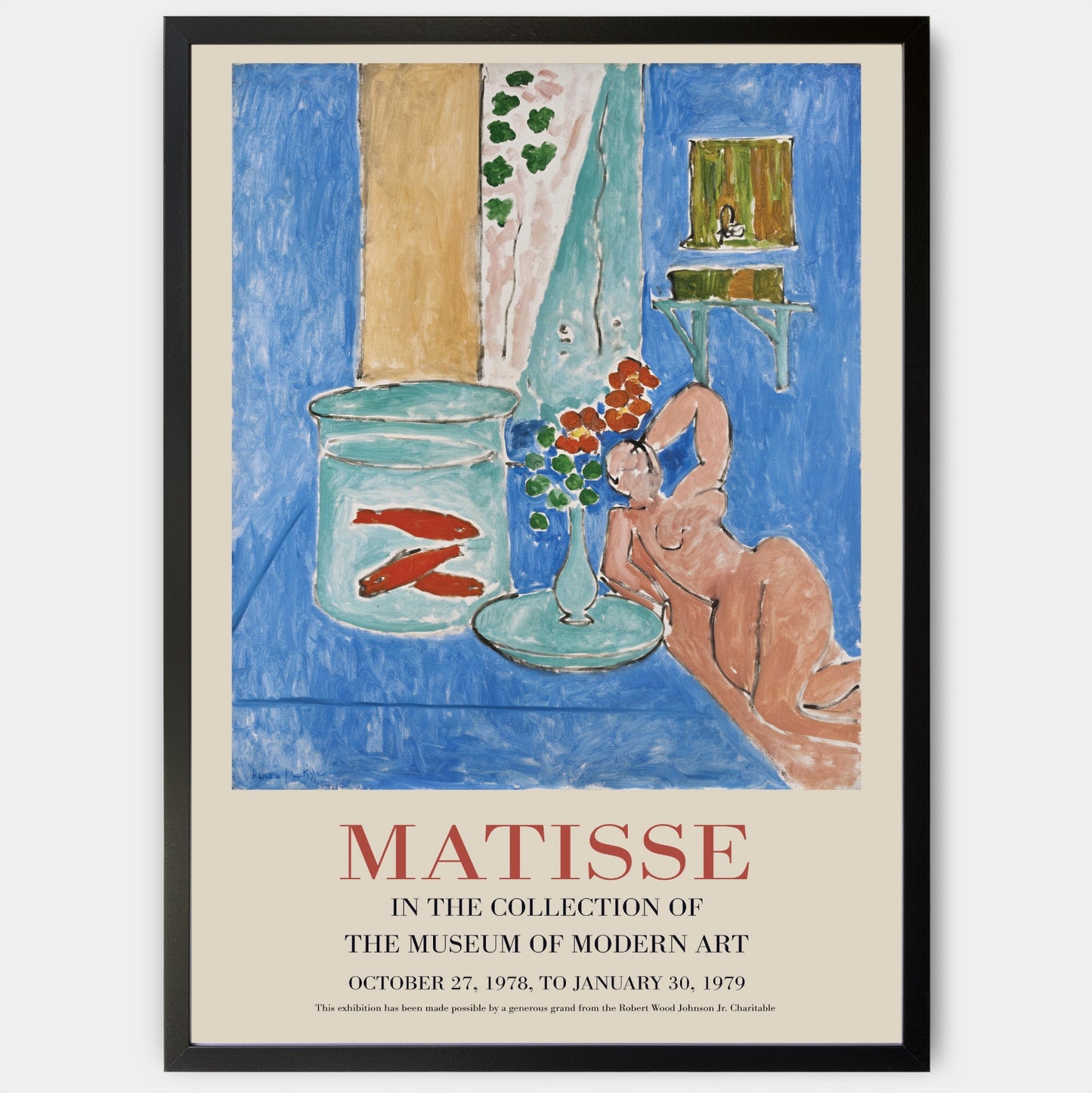 Plagát Goldfish and Sculpture | Henri Matisse