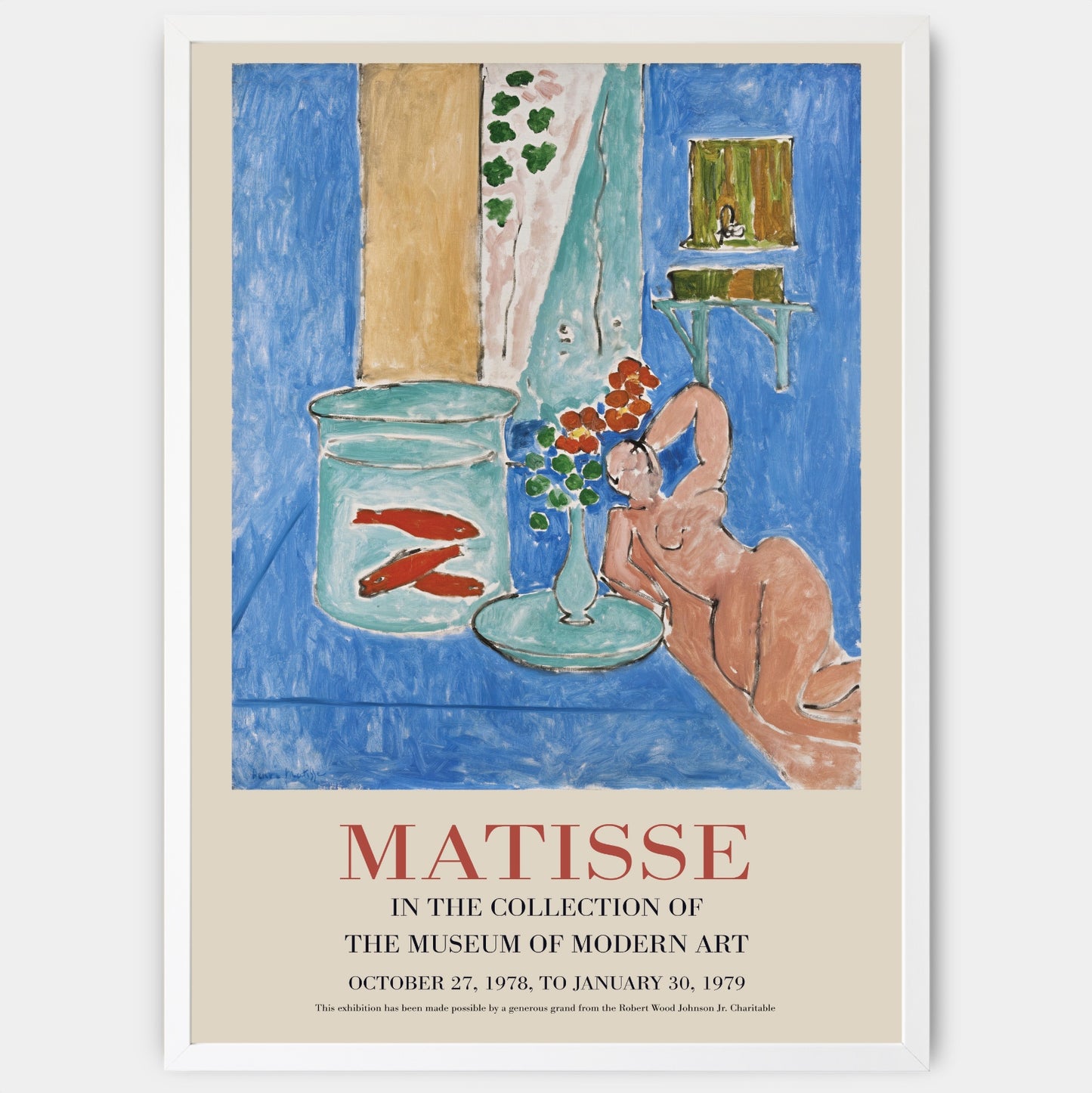 Plagát Goldfish and Sculpture | Henri Matisse