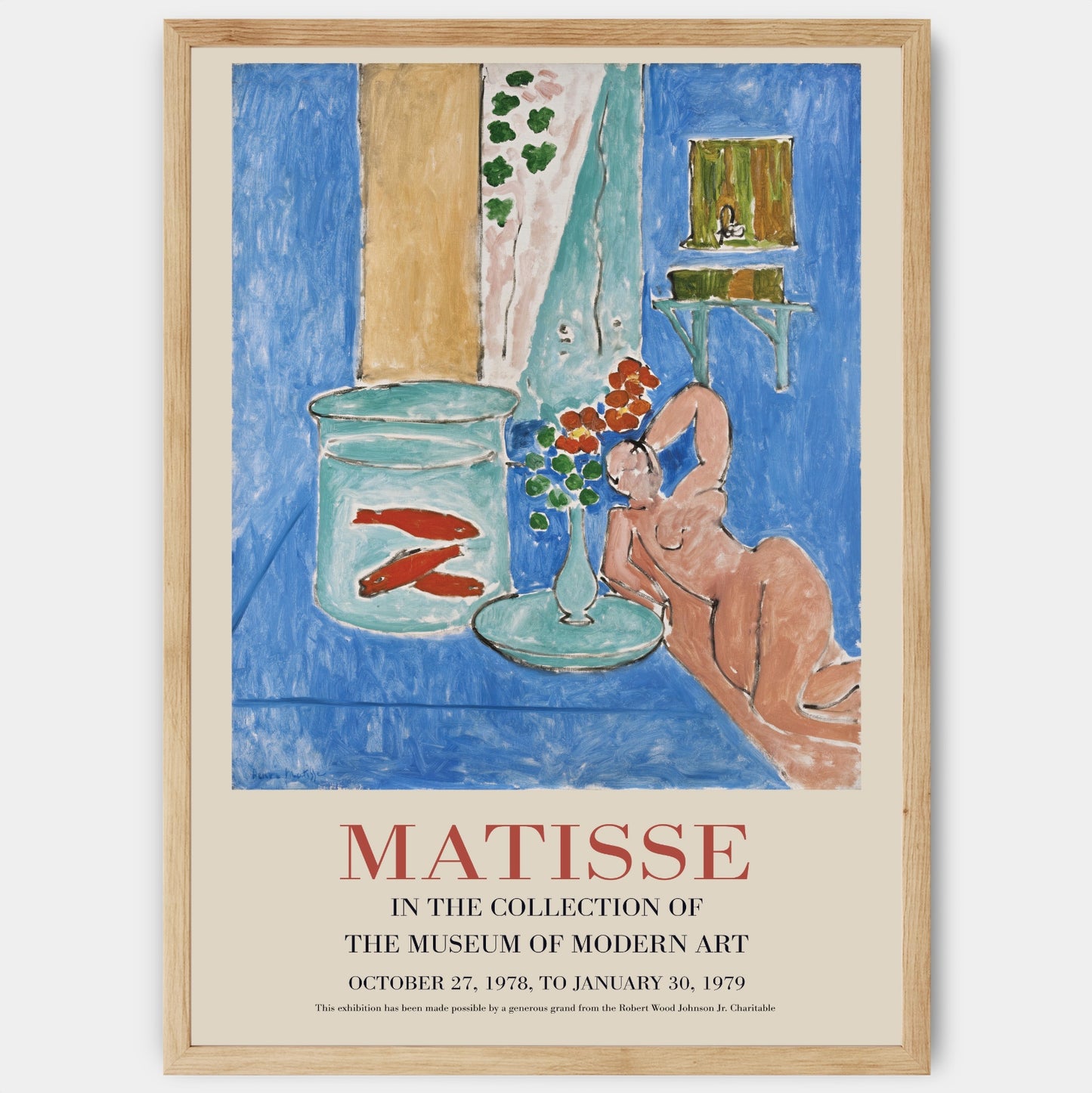 Plagát Goldfish and Sculpture | Henri Matisse