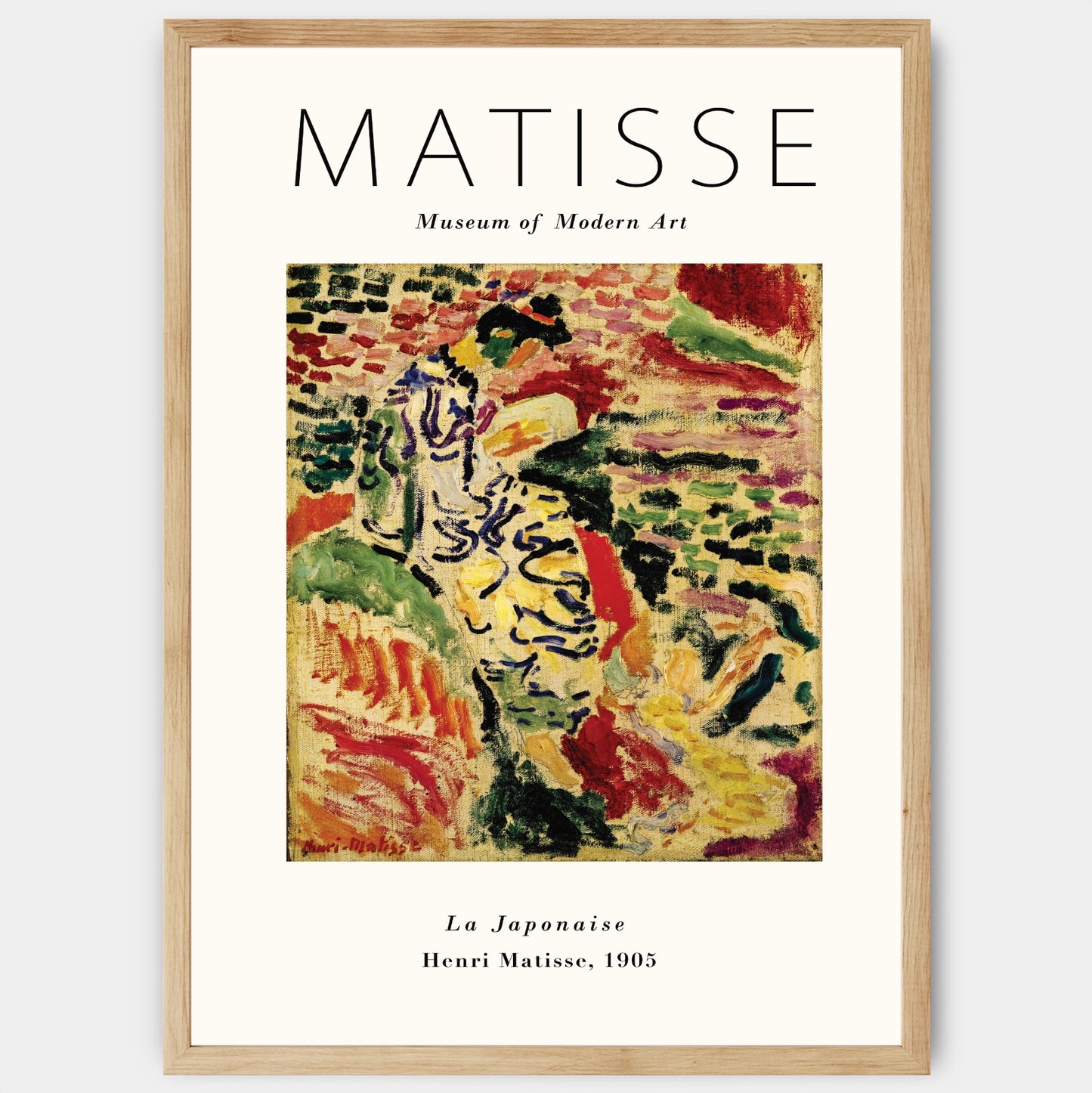 Plagát La Japonaise | Henri Matisse